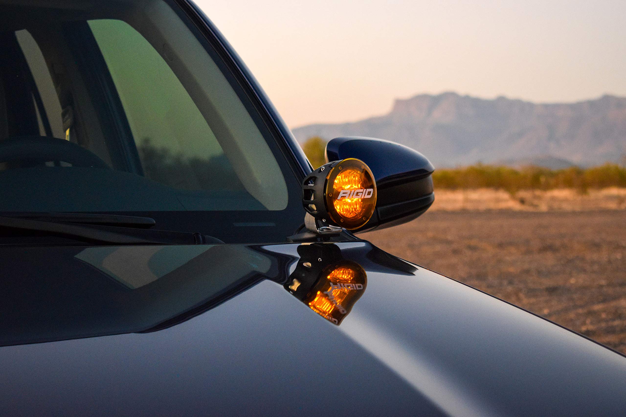 Rigid 46700 A-Pillar Mount, Fits 2010-2020 4Runner Compatible With 360-Series, D-Series, D-Ss