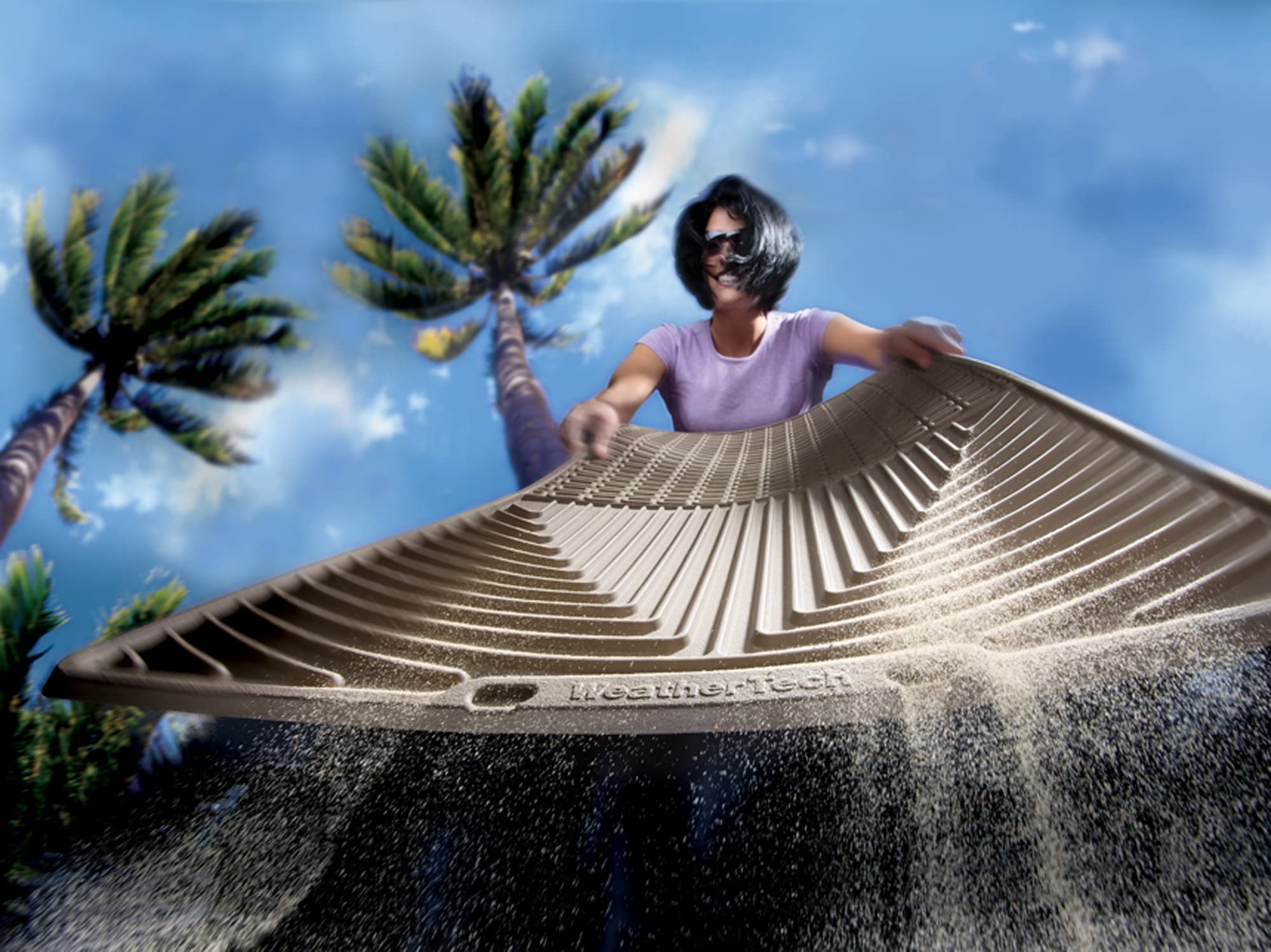 Weathertech All-Weather Floor Mats For Ford Econoline E-Series - 1St Row (W51), Black