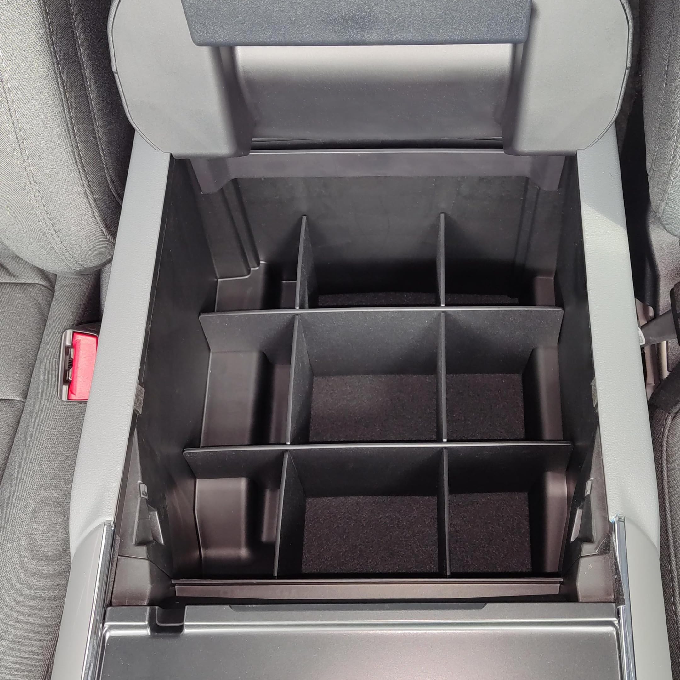 Vehicle Ocd - Center Console Organizer For Ford F150 (Select 2024-2025 Models) (Full Console W/Bucket Seats Only) - Made In Usa