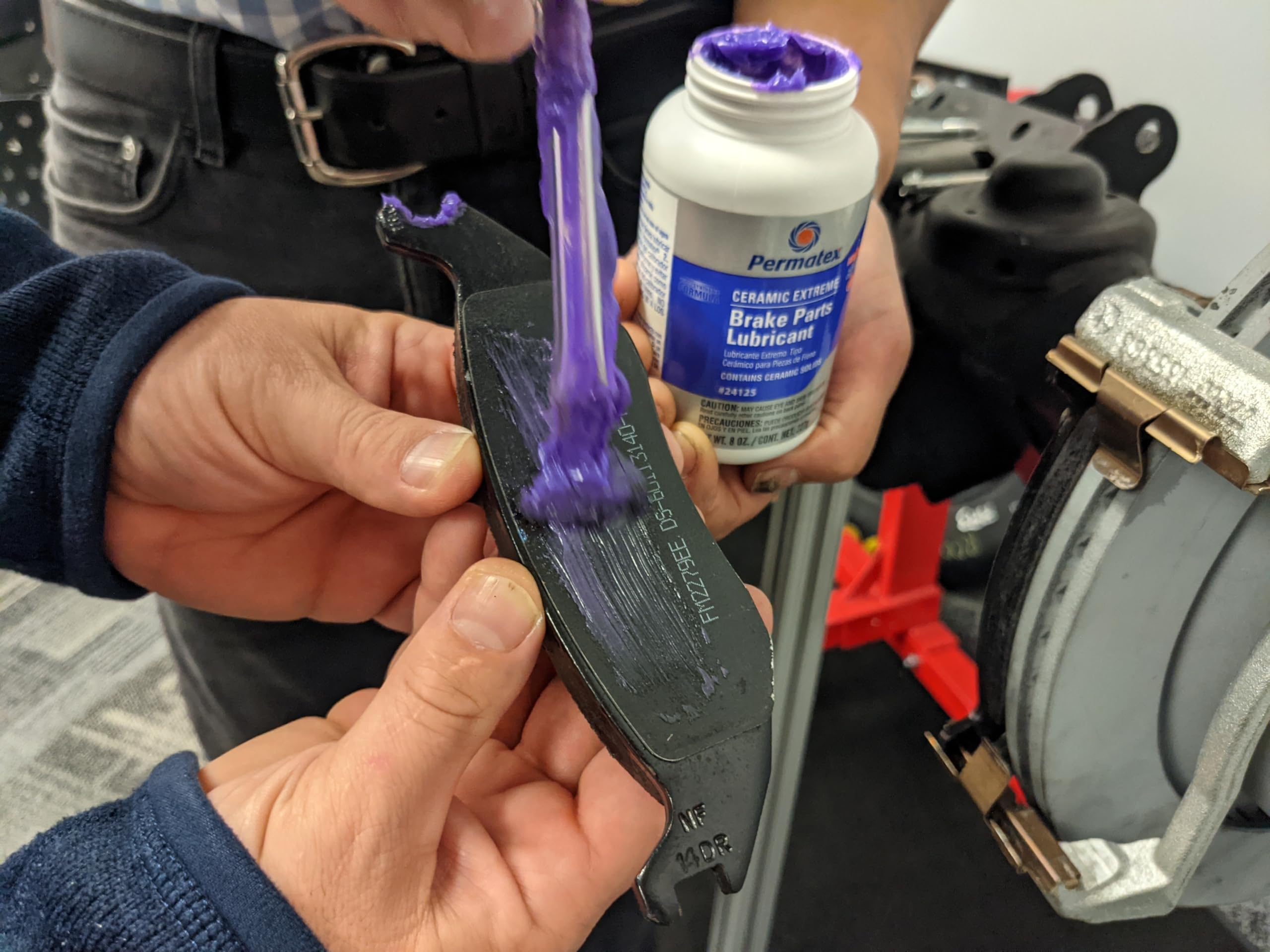 Permatex 24125 Ceramic Extreme Brake Parts Lubricant, 8 Oz., Pack Of 1