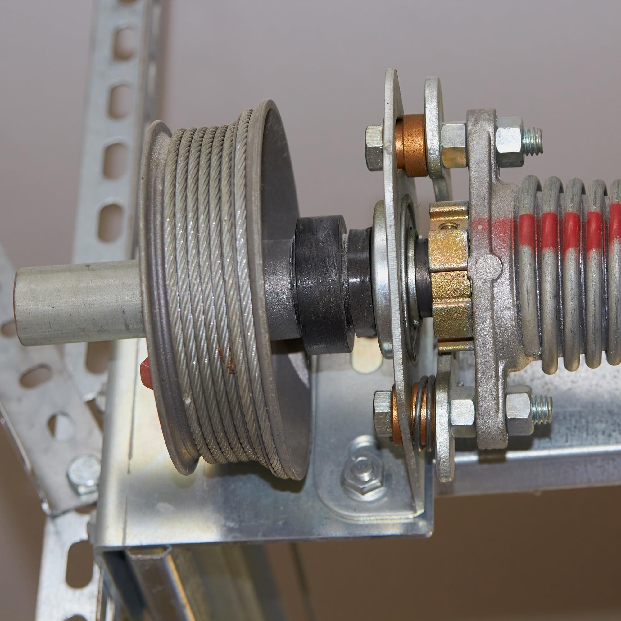 Prime-Line Gd 12321 Garage Door Torsion Spring, 0.250 In. X 2 In. X 28 In., Gold Painted End, Right-Hand Wind (Single Pack), Bla