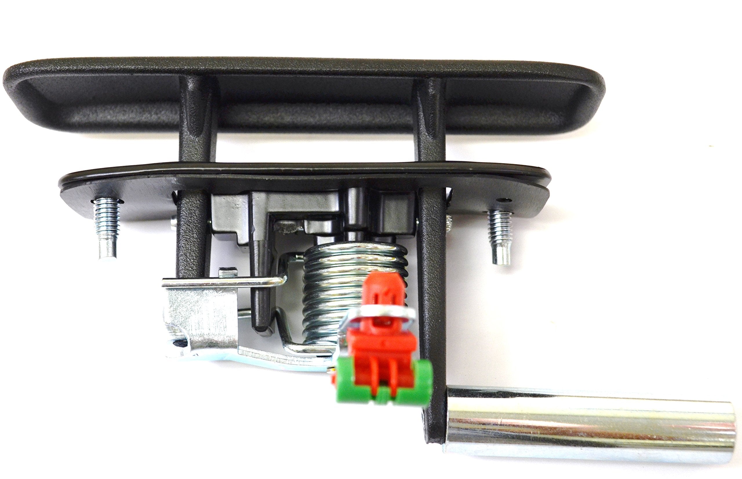 Pt Auto Warehouse Fo-3903A-R1 - Outside Sliding Door Handle, Metal Black - Passenger Side Rear