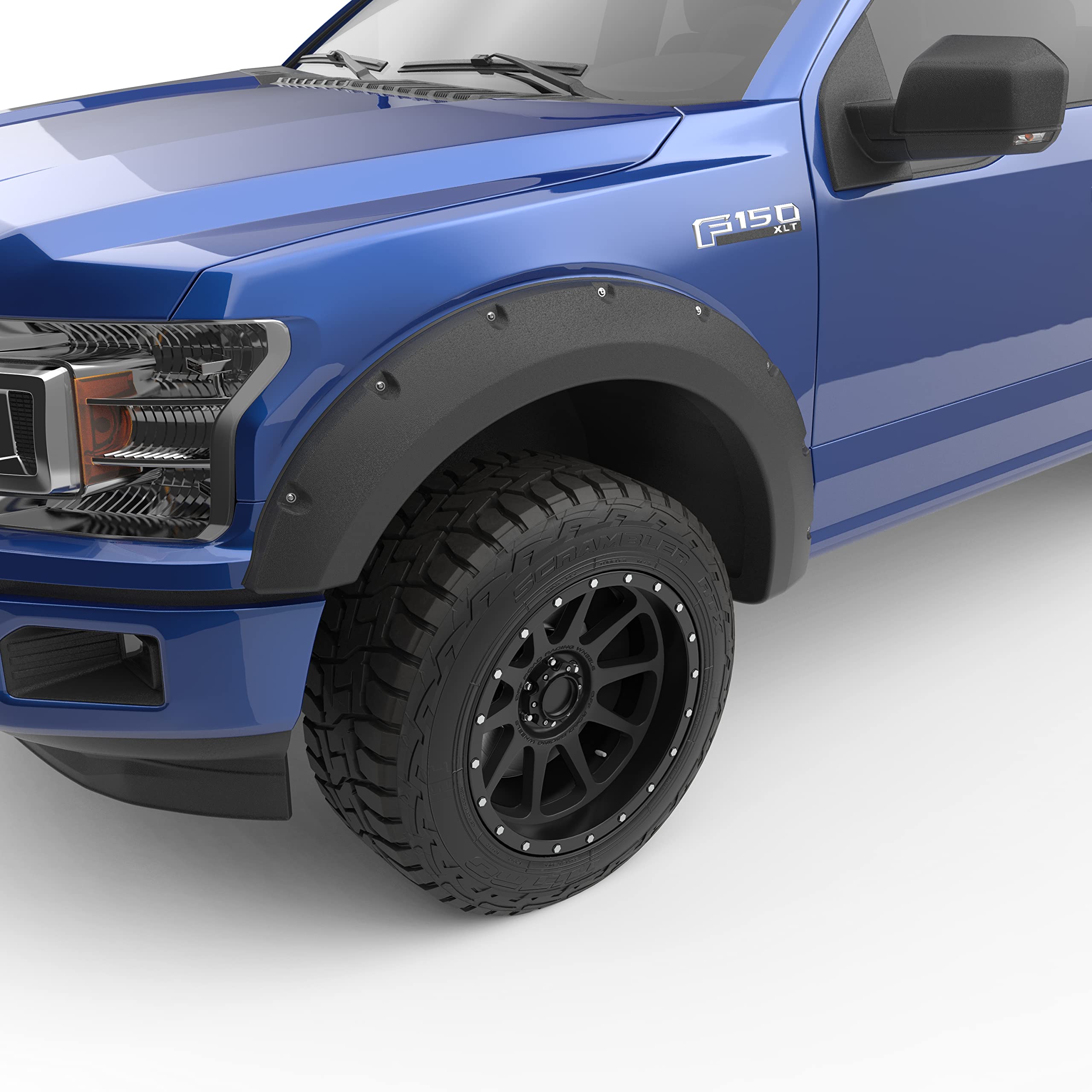 Egr Blf1012 - Baseline Series Fender Flares With Simulated Bolt-On Look - Compatible With 2021-2024 Ford F-150