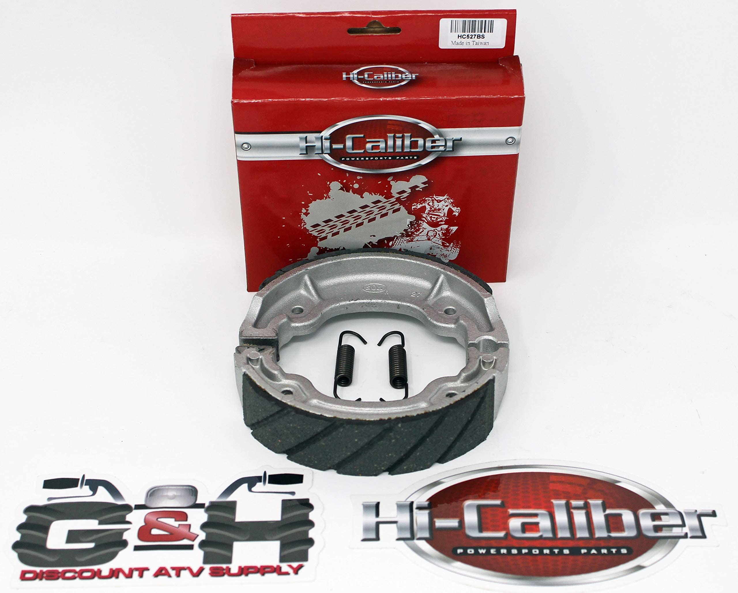 Quality Water Grooved Rear Brake Shoes & Springs For 2002-2008 Yamaha Yfm 80 Raptor Atvs