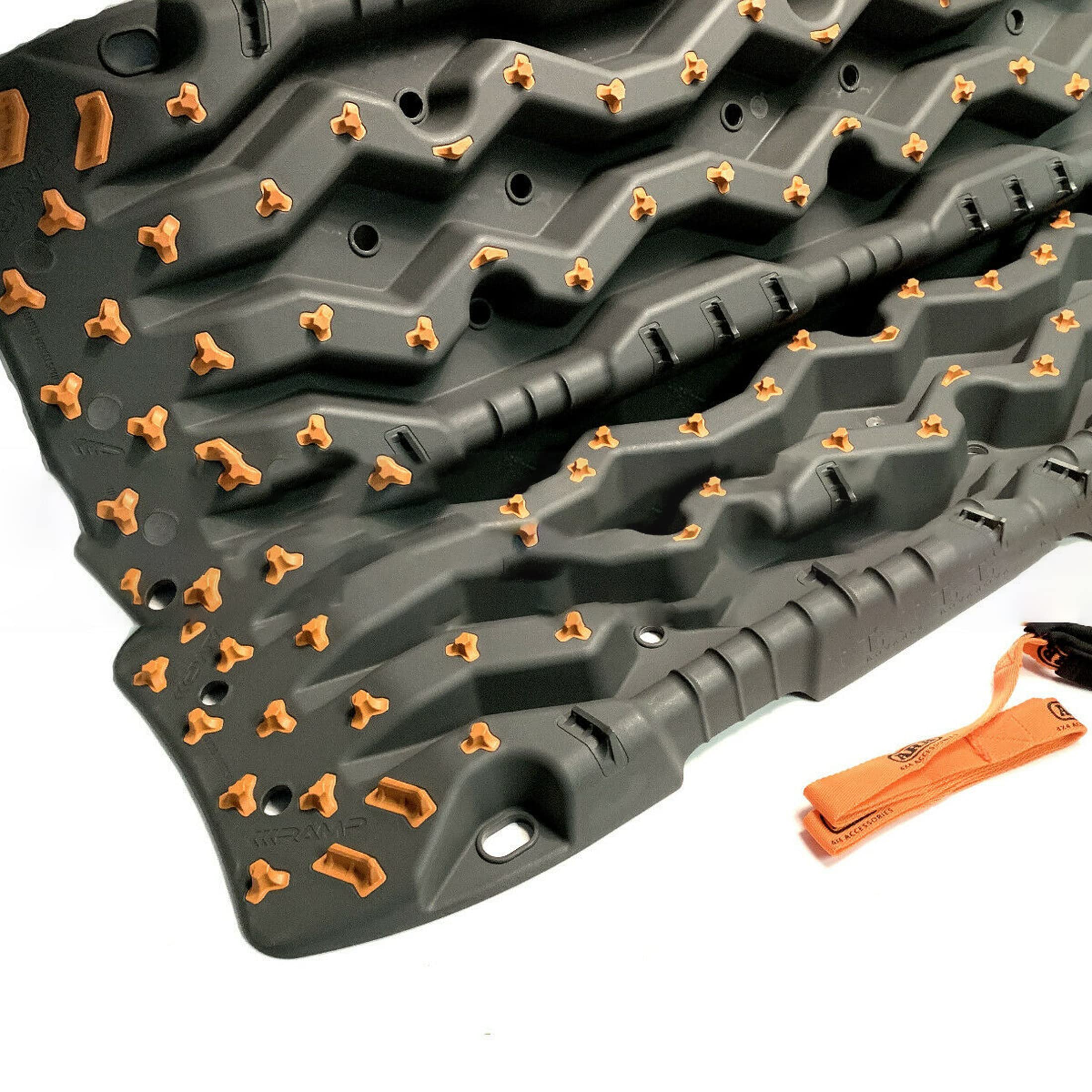 Arb Tredpromgo Vehicle Recovery Boards Traction Tracks And Extraction Device For Off-Road Mud, Sand, & Snow(Grey/Orange)