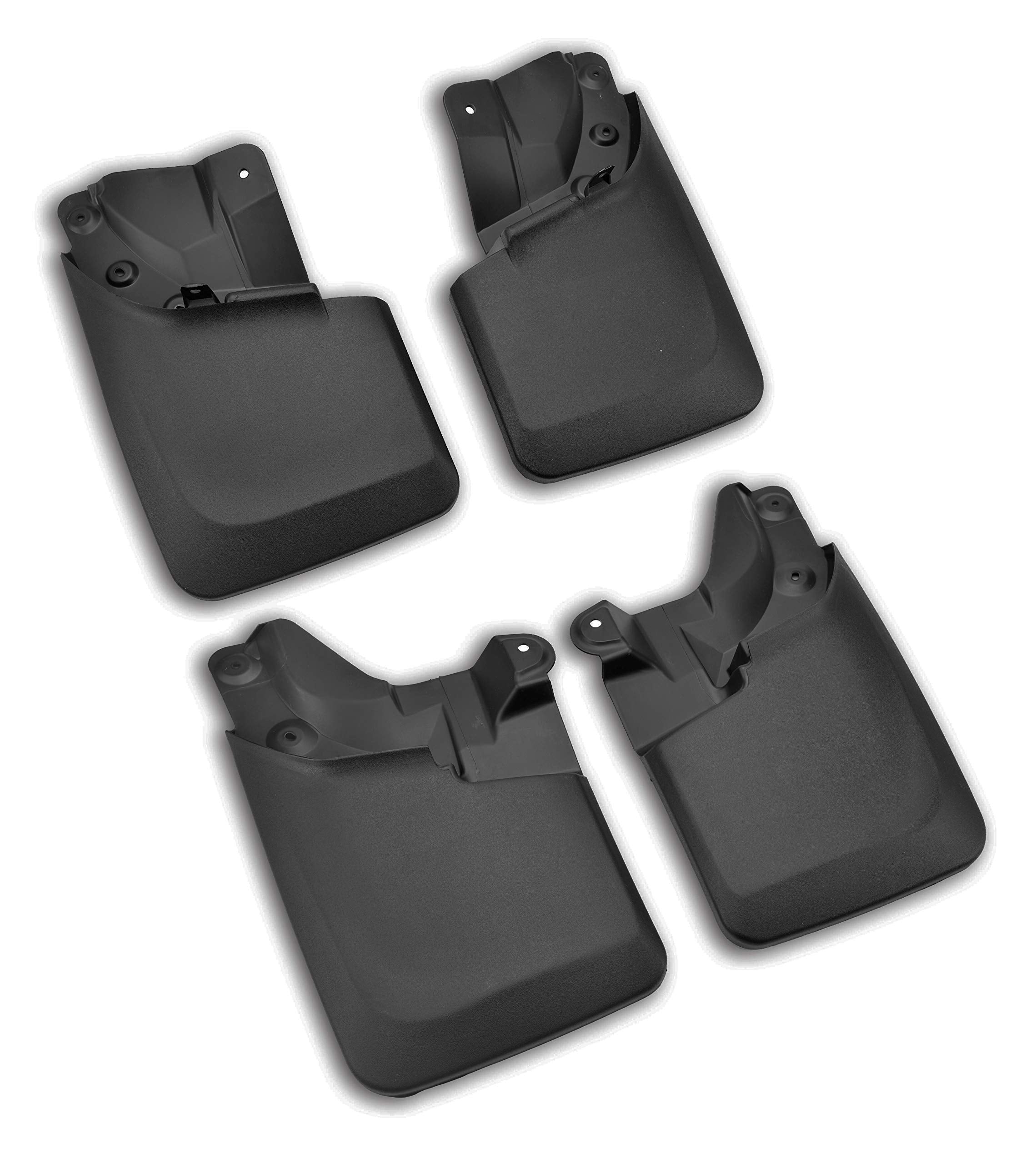 Tecoom Compatible With Toyota Tacoma Mud Flaps Splash Guards Tacoma 2016-2023 Front And Rear Mudflaps 4Pcs Set Abs Molded (With