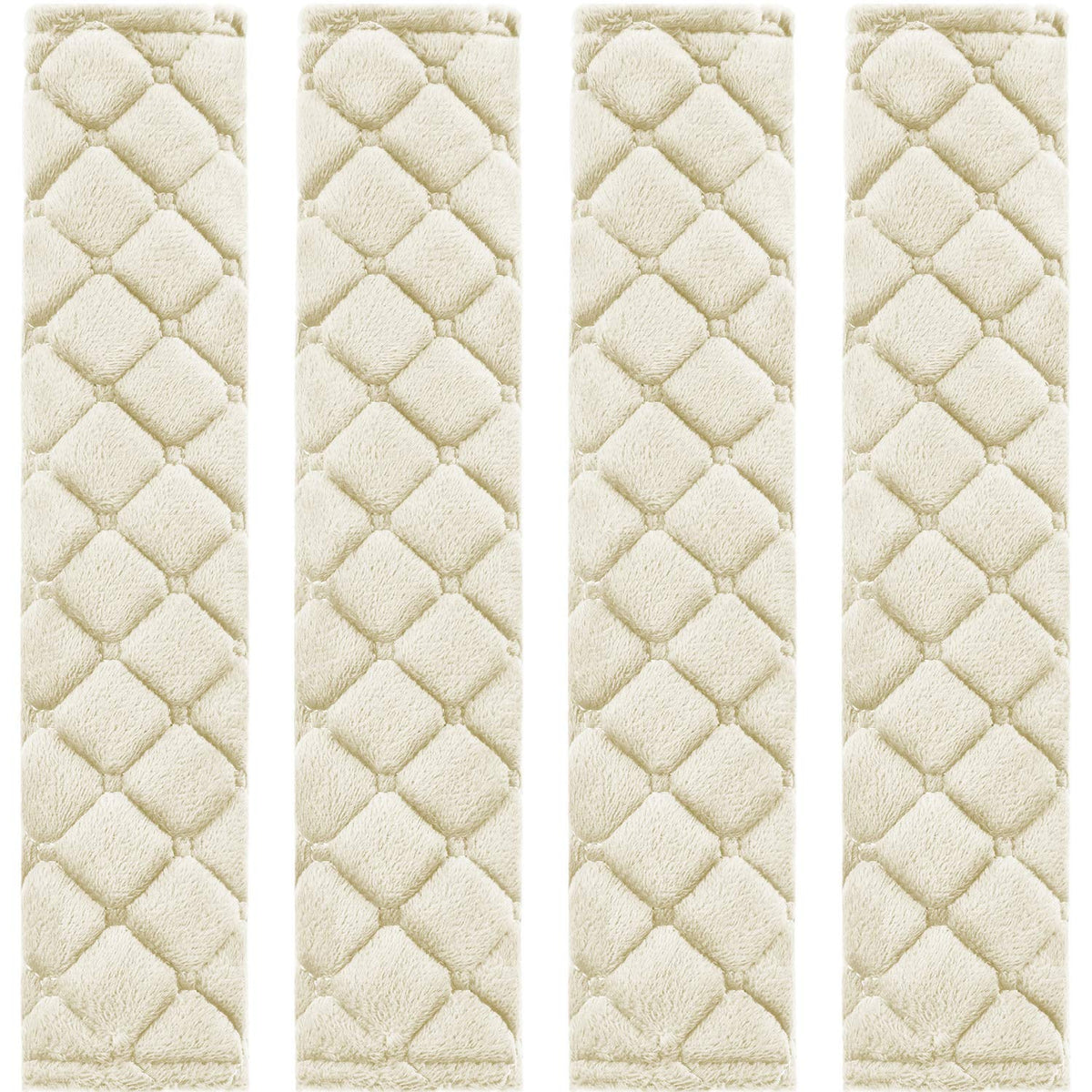 Tatuo 4 Pack Seat Belt Cover Extra Long Seat Belt Pads For Car Seatbelt Protector Soft Comfort Safe Belt Shoulder Strap Covers H