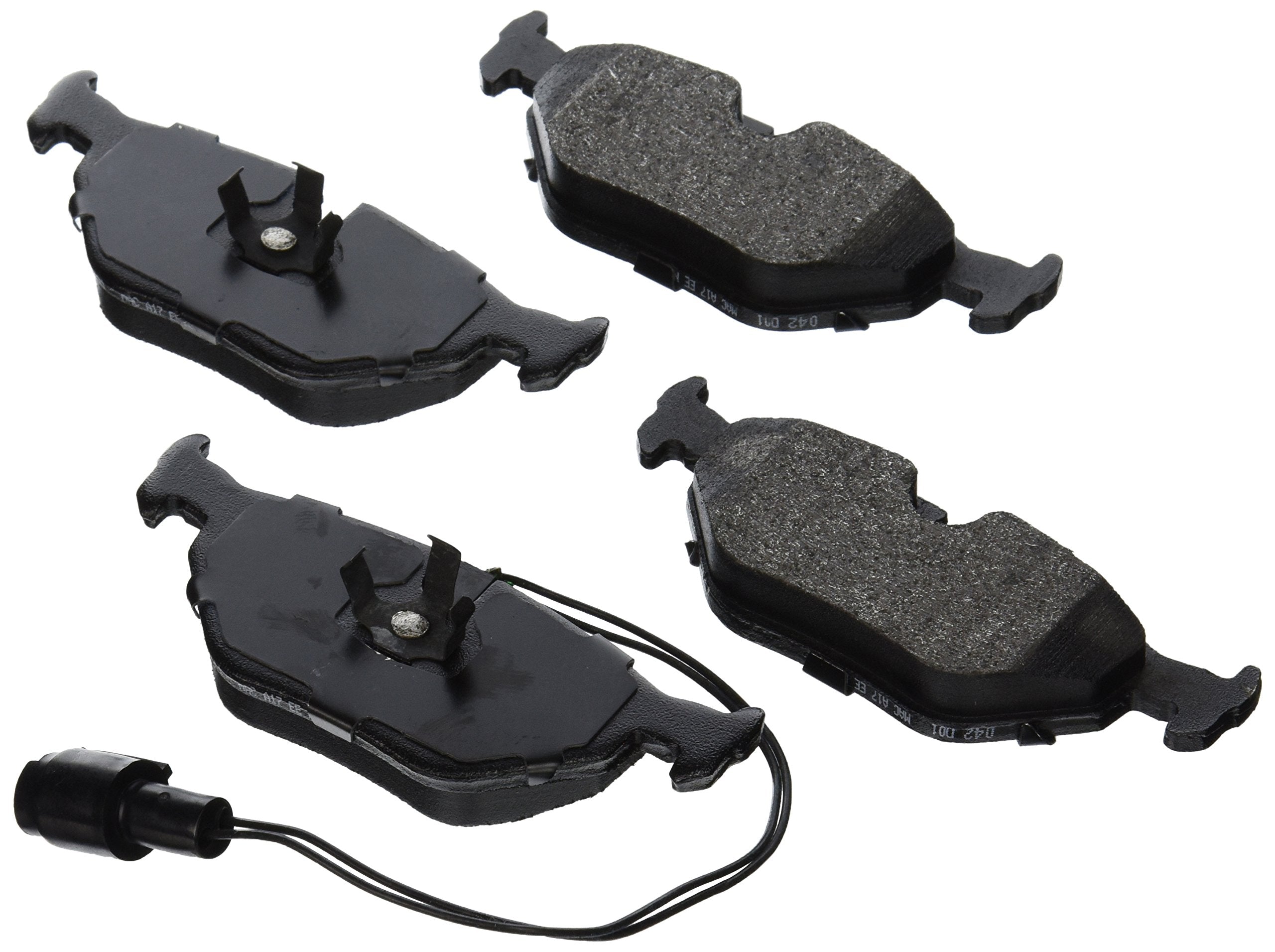 BOSCH BE396 Blue Ceramic Disc Brake Pad Set - Compatible with Select BMW 318i, 318is, 325i, 325is, 328i, 525i, 525iT, 528i, 530i