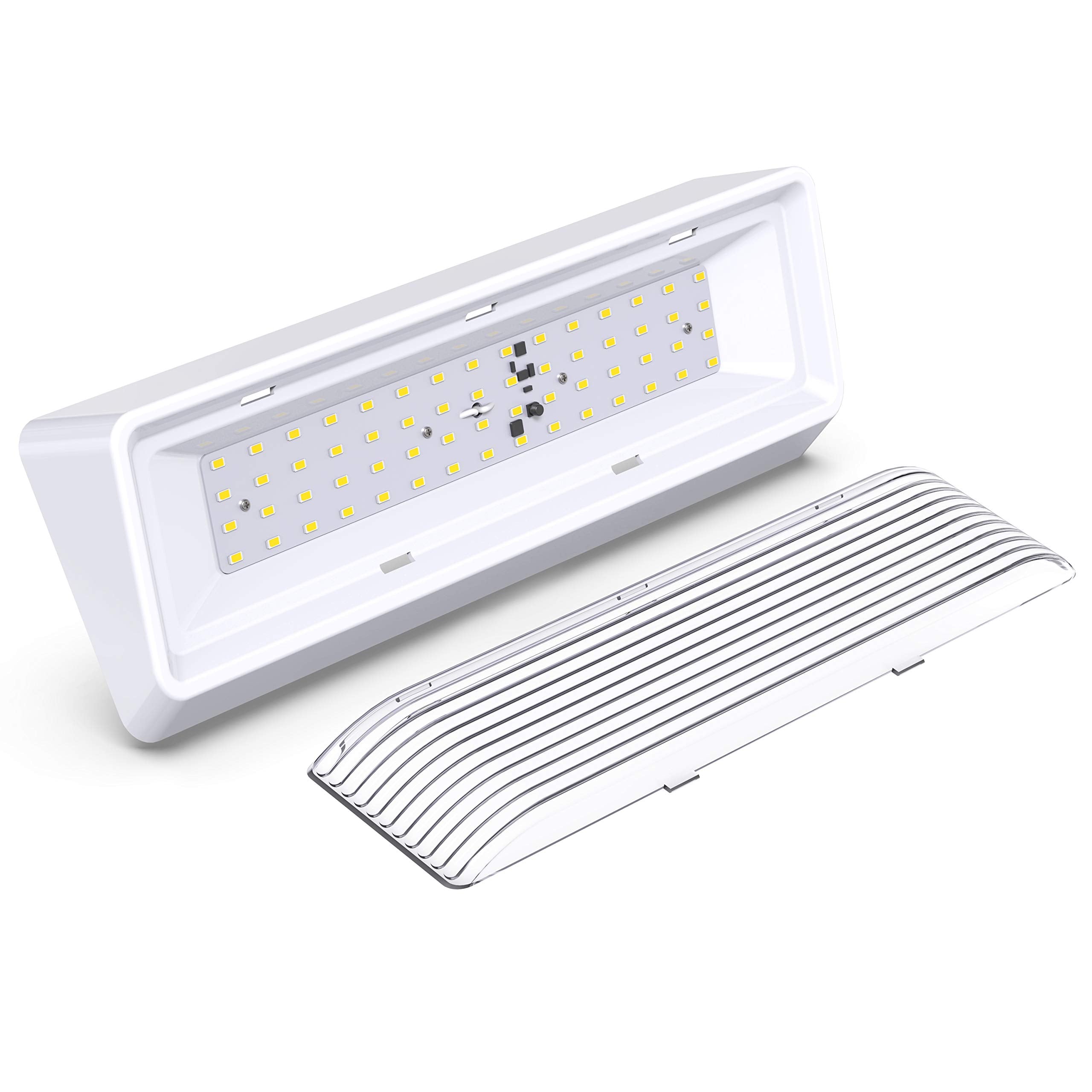 Leisure LED RV Exterior Porch Utility Light XL 12v 650 Lumen Lighting Fixture. Replacement Lighting for RVs, Trailers, Campers, 