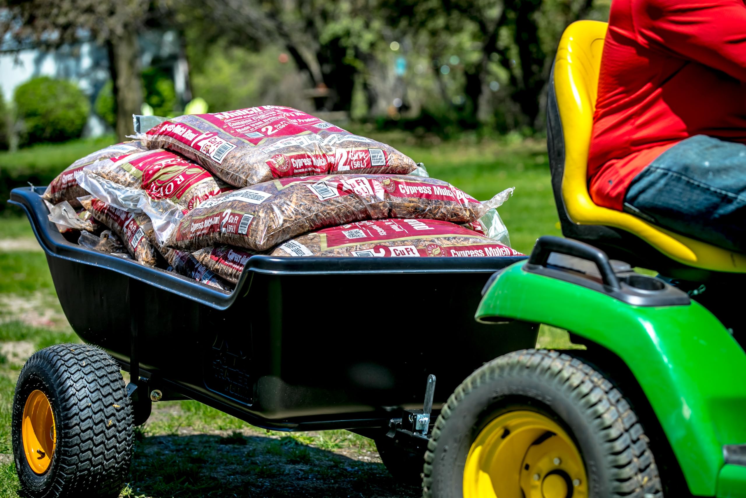 Polar Trailer 8233 HD 1500 Trailer, 1500 lbs. - 22 cu.ft, Black