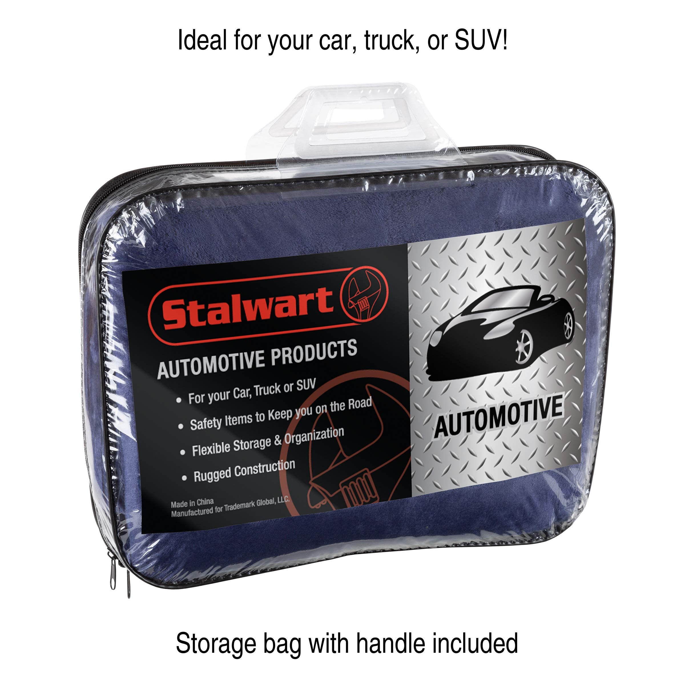 Stalwart Electric Car Blanket - Outdoor Heated 12V Travel Throw with 3 Settings and Auto Shut-Off - for Road Trips, Tailgating,