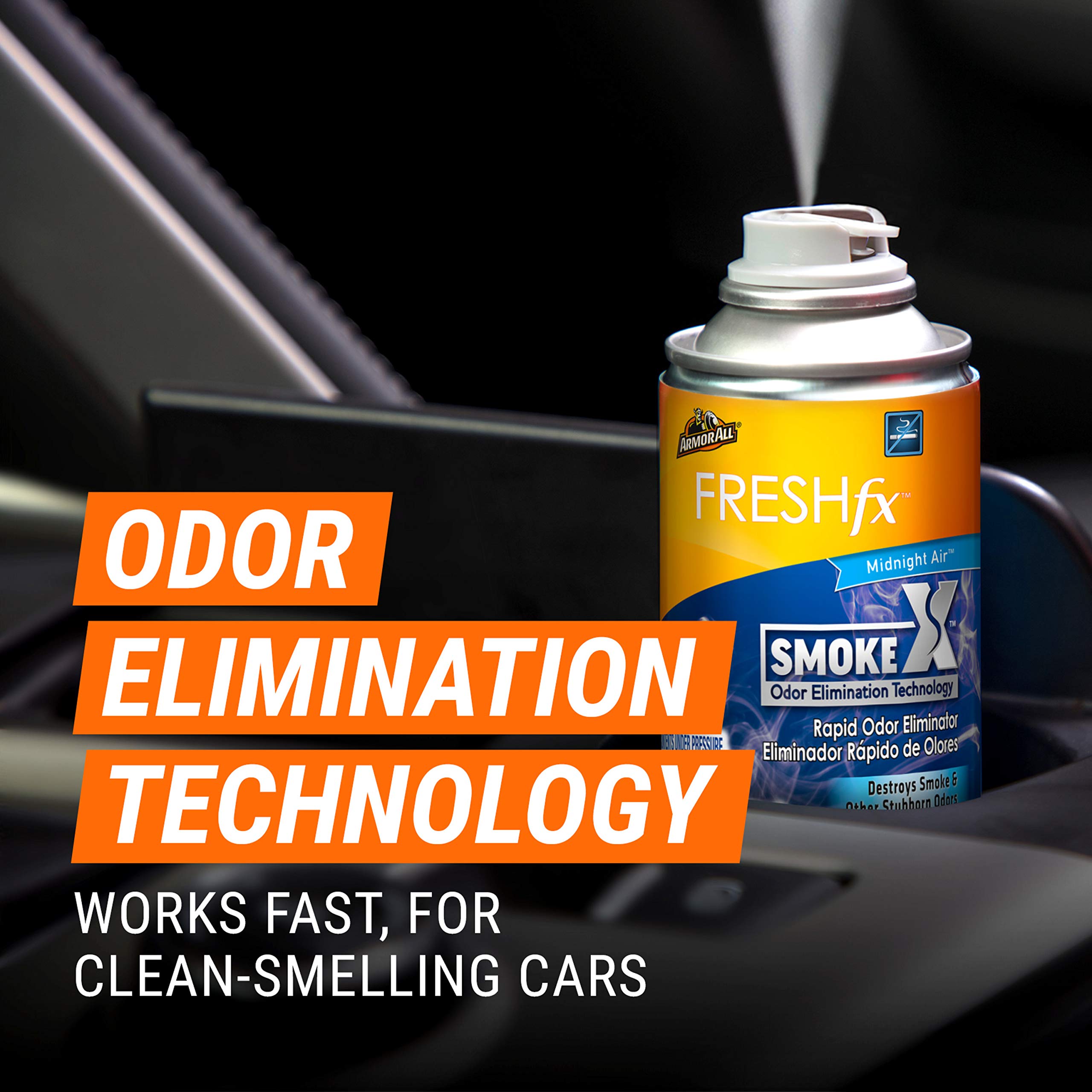 Armor All Smoke X Car Purifier And Air Freshener, 2 Oz