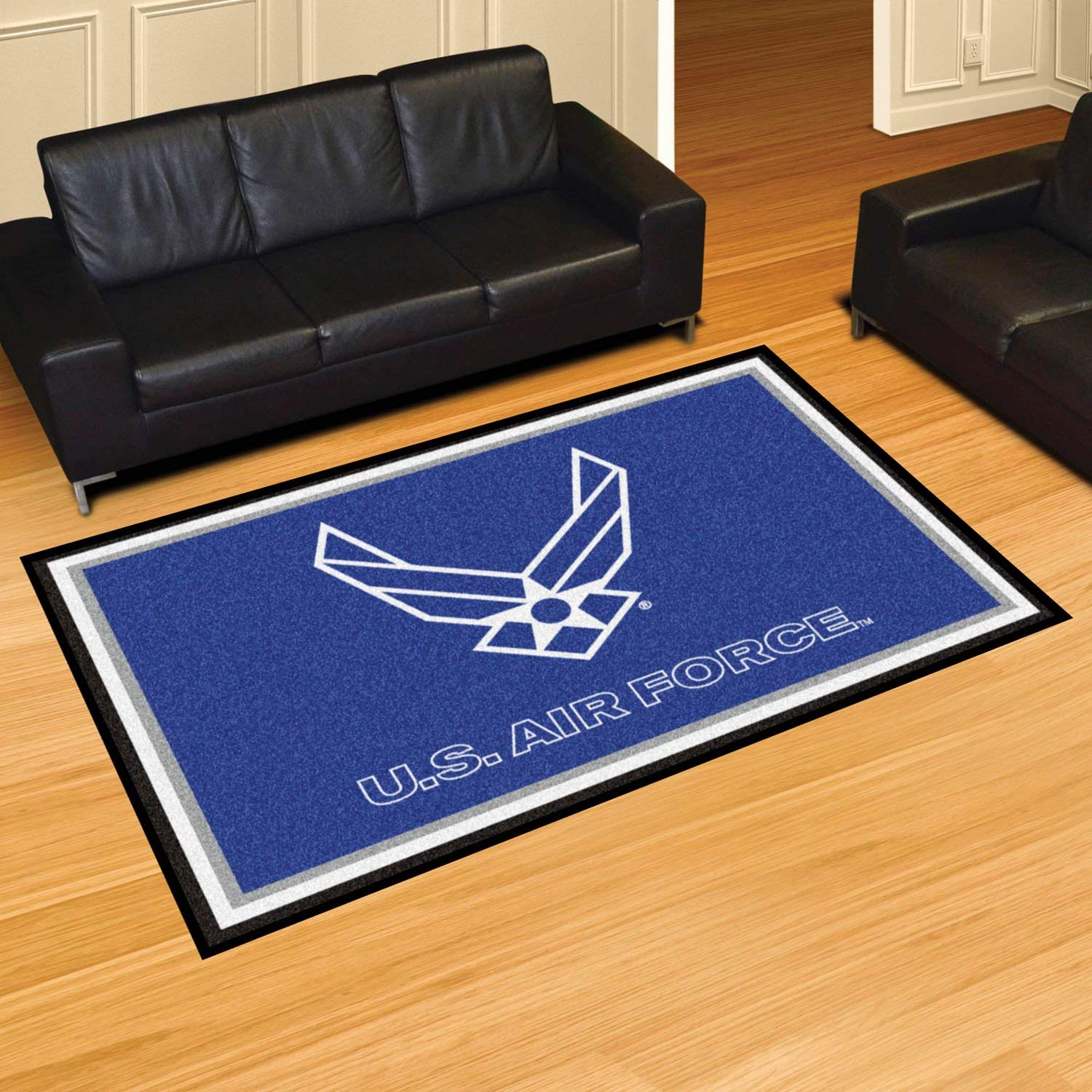 U.S. Air Force 5Ft. X 8 Ft. Plush Area Rug