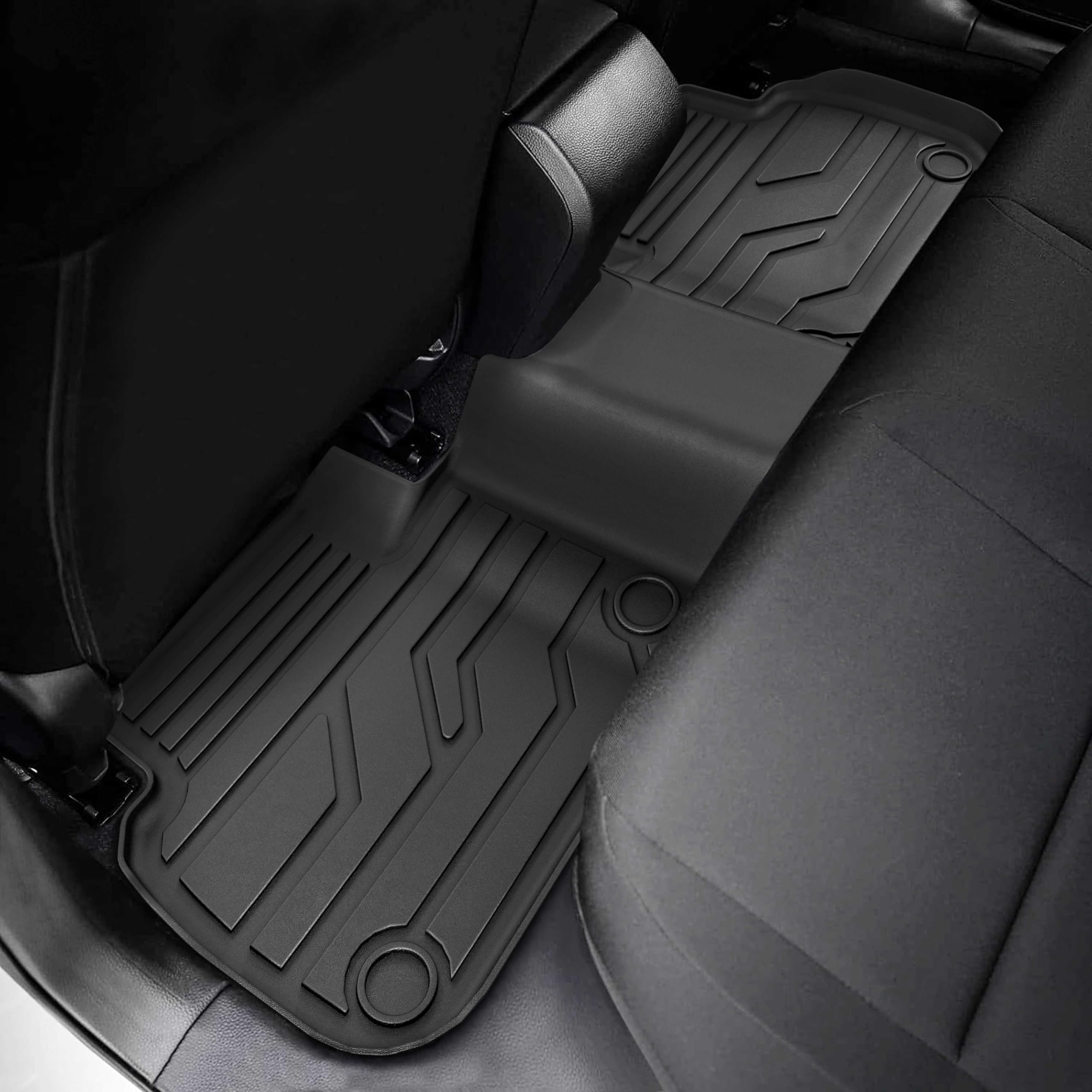 Karpal Floor Mats Fit For 2022-2025 Honda Civic Sedan (Not Fit Hatchback), Tpe Rubber All Weather Protection Heavy Duty Floor Li