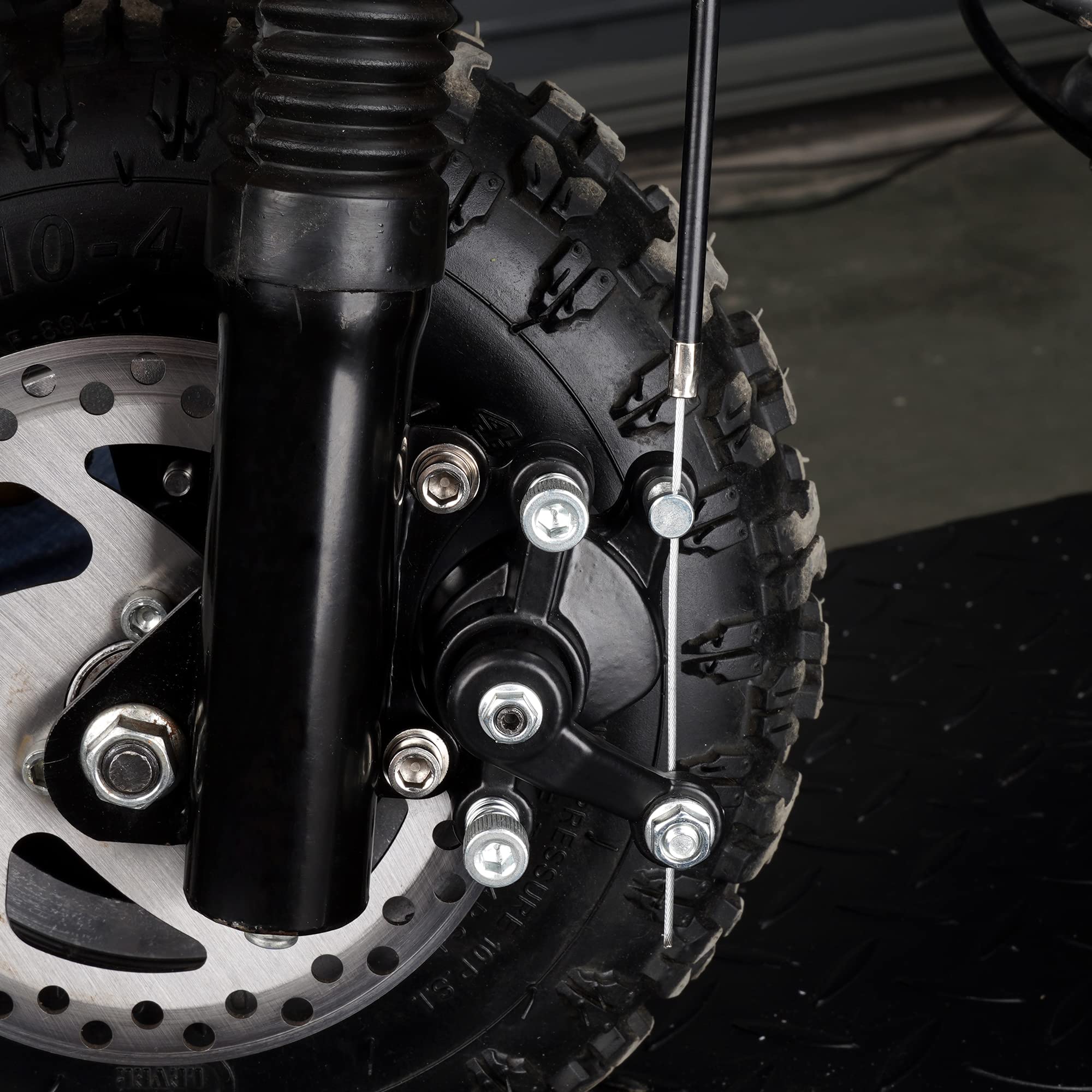 Weiyingsi 43Cc 49Cc Gas Scooter Front Rear Brake Cable With Lever Kit Stand Up Gasoline Scooter