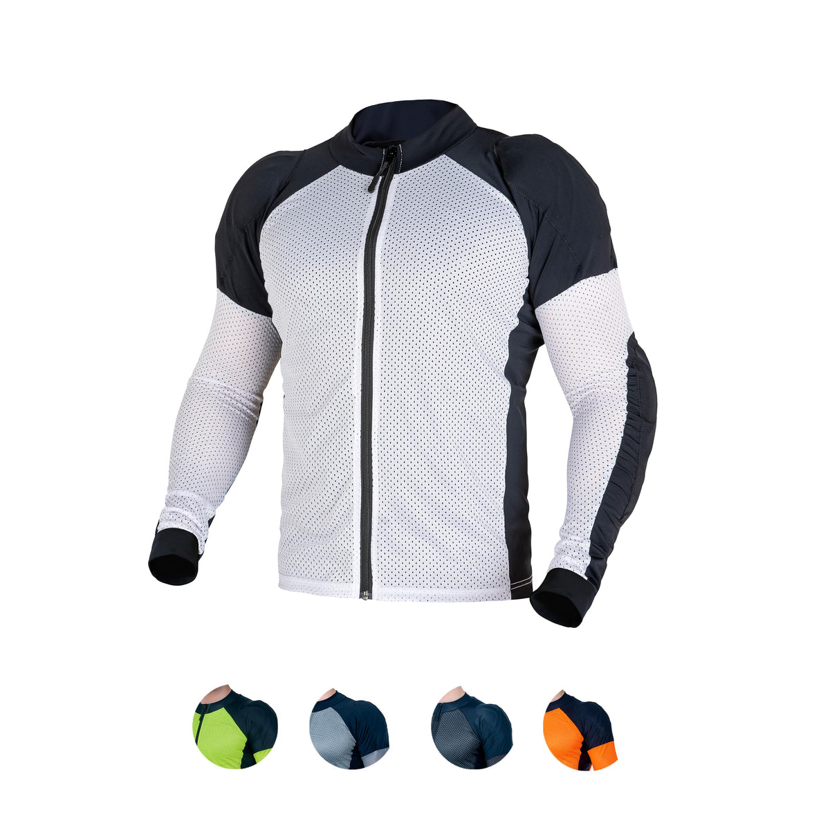 Wicked Stock Mesh Armored Shirt For Men & Women - Ce Level 2 Motorcycle Protective Shirt For Summer - Soft, Stretchy & Lightweig