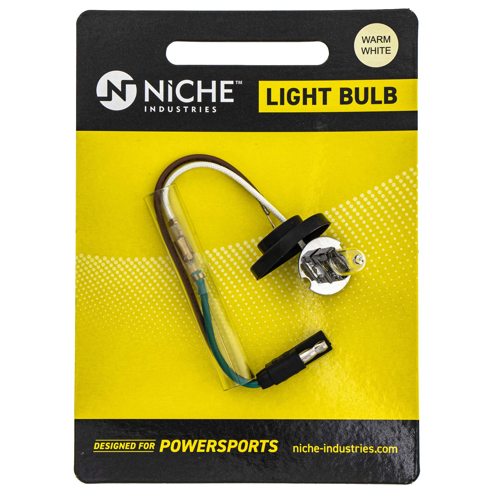 NICHE Xenon Fog Light Bulb for 2000-2019 Polaris XC SP XCR PRO X R Dragon Assault Indy 120 4010204 4010207