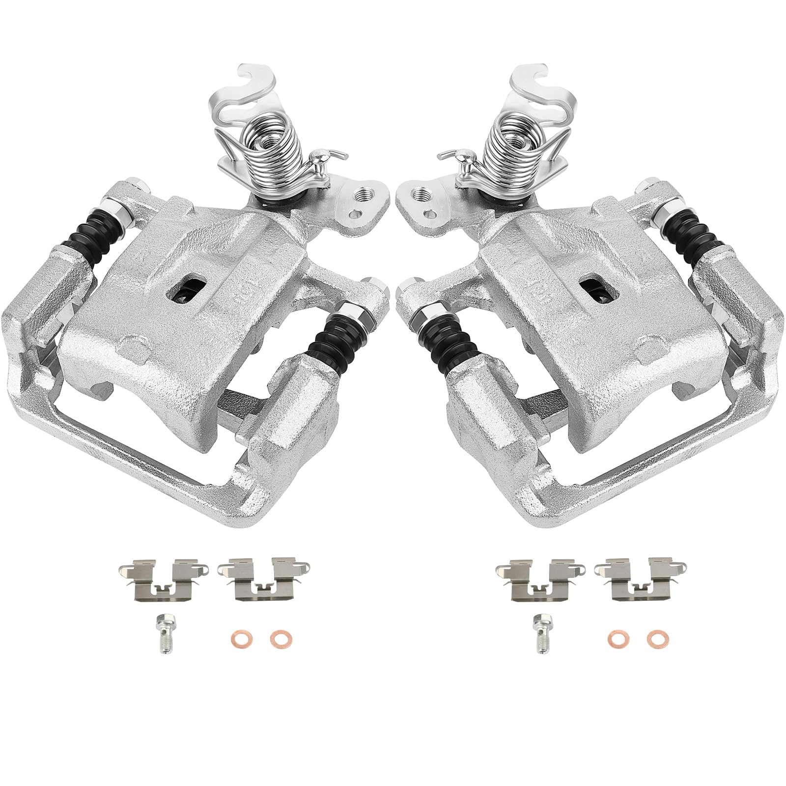 Scitoo Rear Brake Calipers With Bracket 18B5002 18B5003 Fit For Ford For Fusion 06-12 For Lincoln Mkz 07-12 For Lincoln Zephyr 0