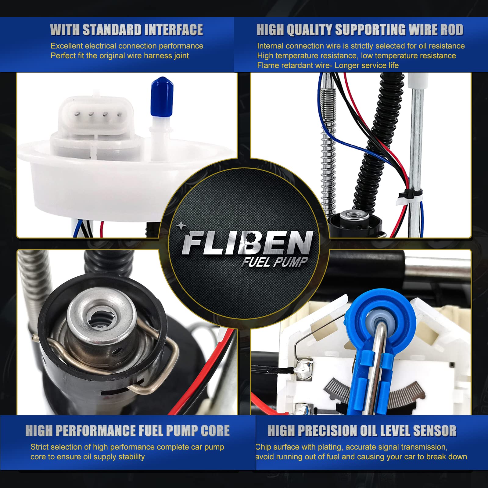 2204852 Fuel Pump Assembly Compatible With Polaris Ranger 900 Crew/Crew Eps 2014-2019 & Ranger 900 Xp 2013-2019 & Ranger Xp 1000