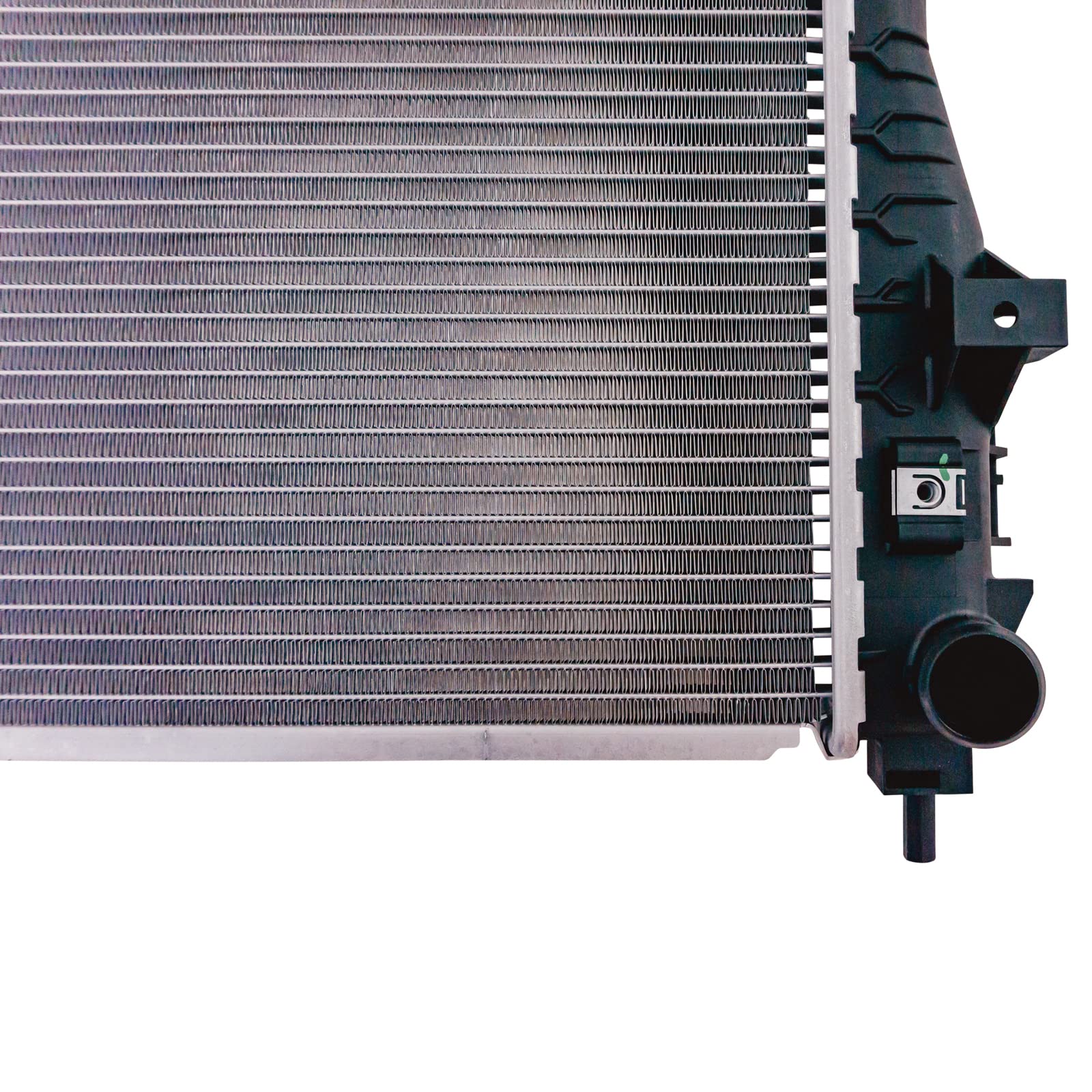 Trq Radiator Assembly Aluminum Core Compatible With 14-16 Buick Regal 14-19 Chevrolet Impala 13-15 Malibu 16 Malibu Limited Cu13