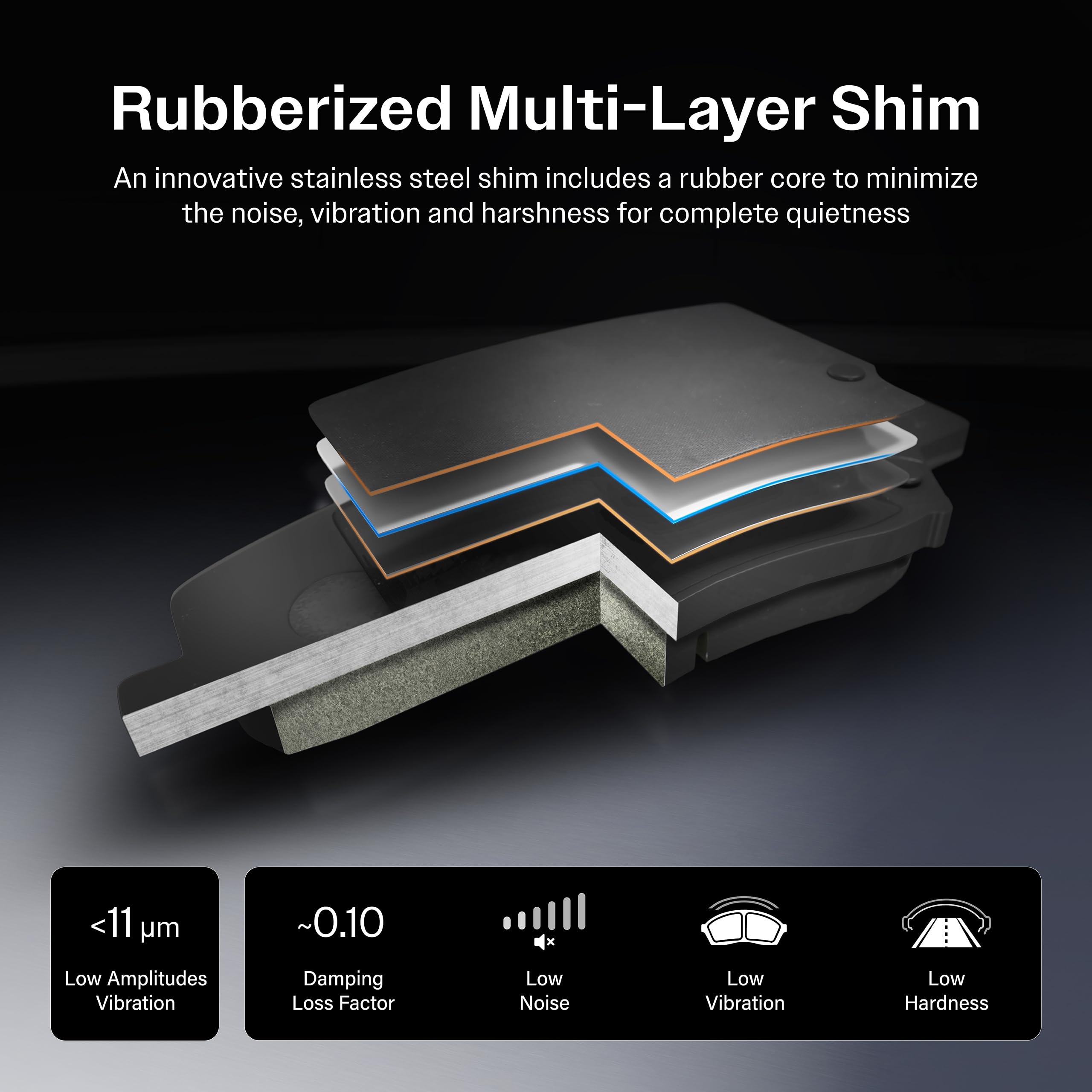 Cmx Front Rear Ceramic Brake Pads Kit Replacement For Chevrolet Buick Impala Pontiac Century Montana Lesabre Venture Cadillac De