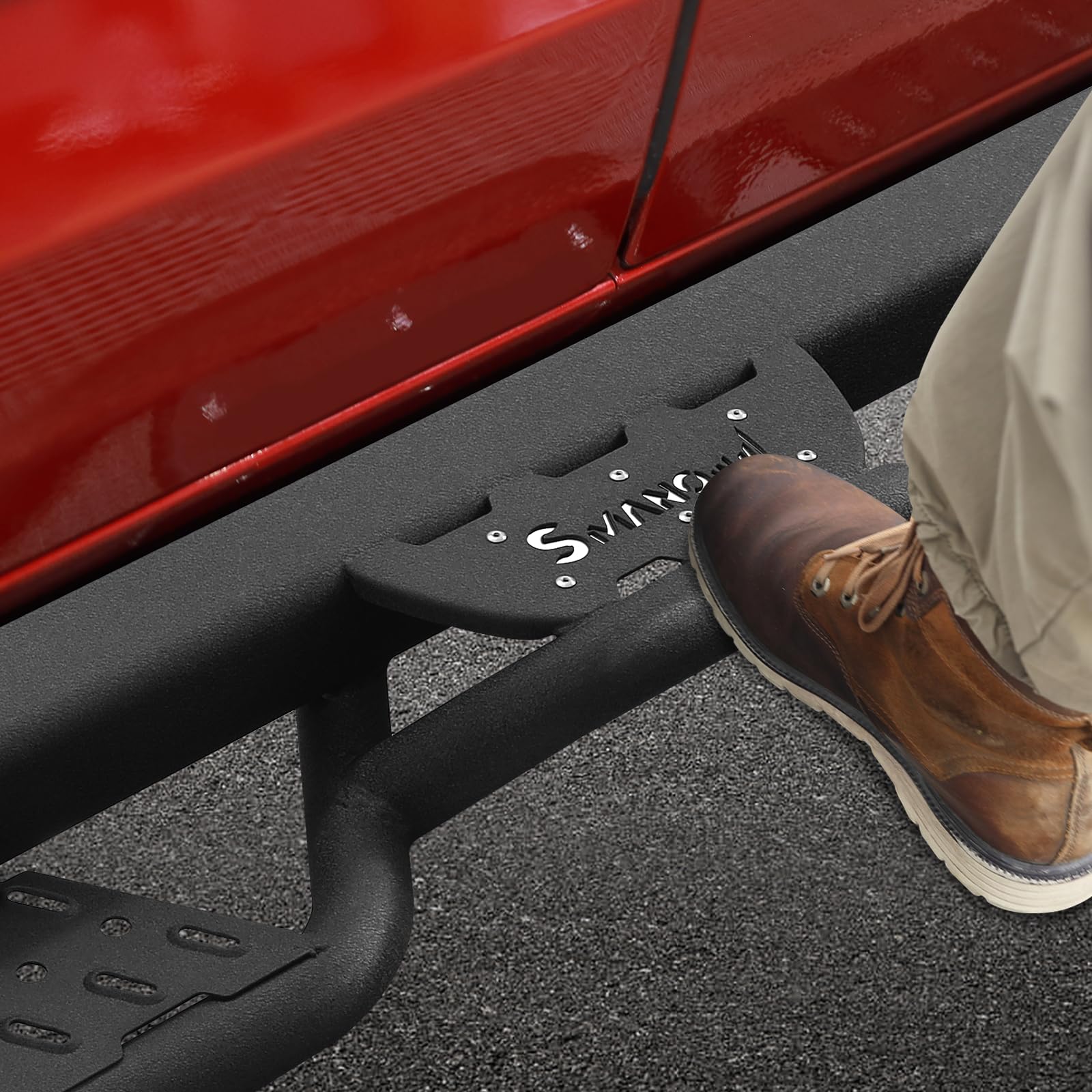 Smanow Running Boards Compatible With 2019-2025 Chevy Silverado/Gmc Sierra 1500 Crew Cab & 2020-2025 Silverado/Sierra 2500Hd 3500Hd Crew Cab, Side Steps Compatible With Silverado Crew Cab.