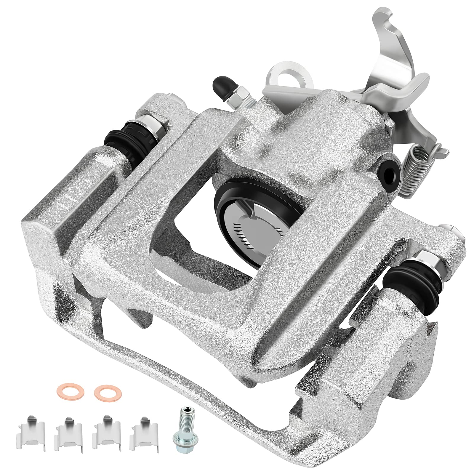 cciyu Rear Left Brake Caliper With Bracket 18B5177 For Dodge 2009-2012