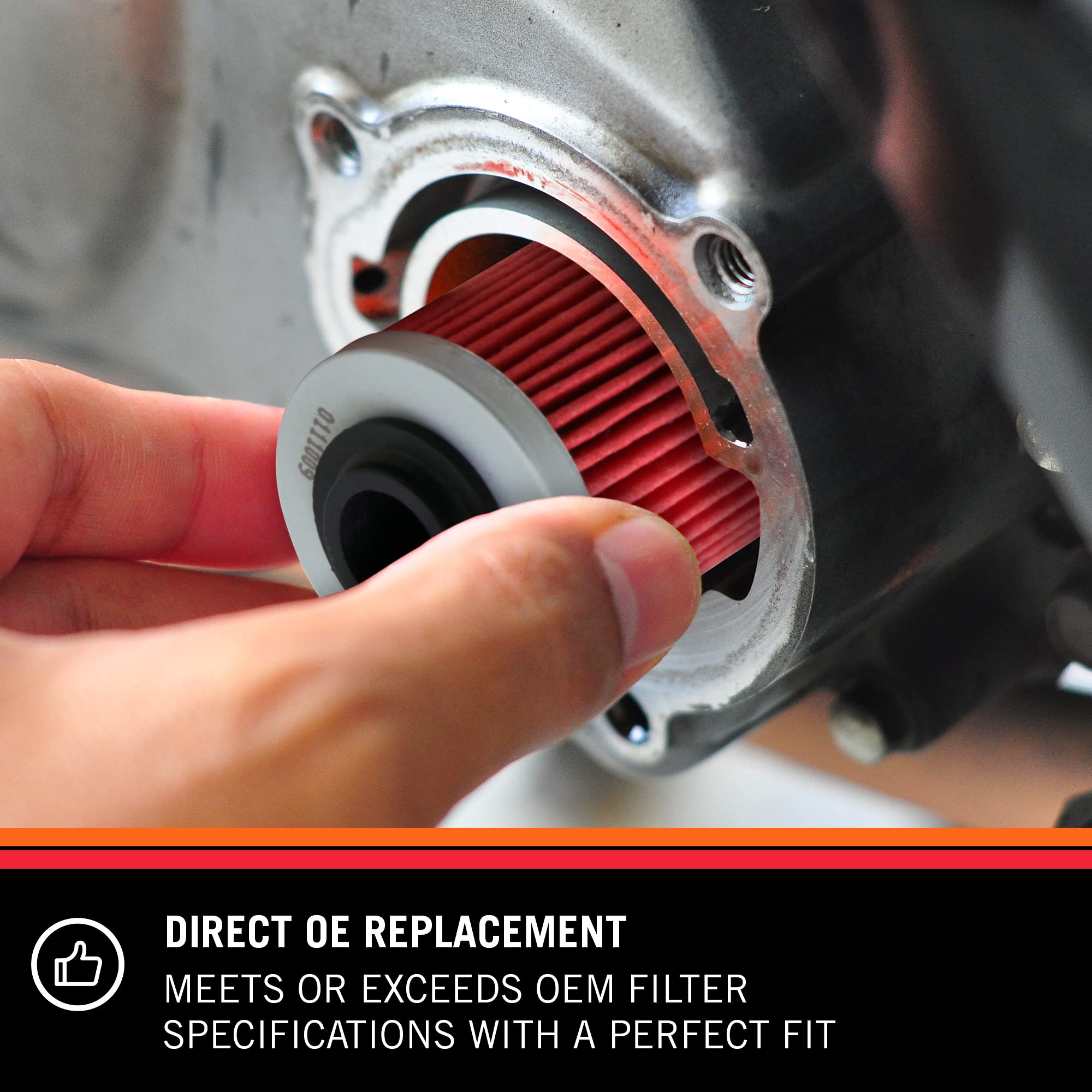 K&N Motorcycle Oil Filter: High Performance, Premium, Designed To Be Used With Synthetic Or Conventional Oils: Fits Select Ktm, Husqvarna Vehicles, Kn-652