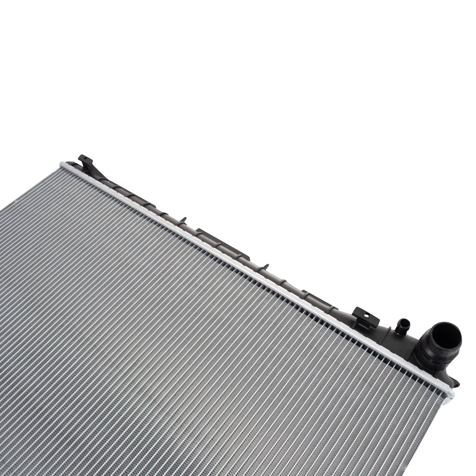 Trq Radiator Assembly Aluminum Core Compatible With 17-21 Land Rover Discovery 14-20 Range Rover Range Rover Sport