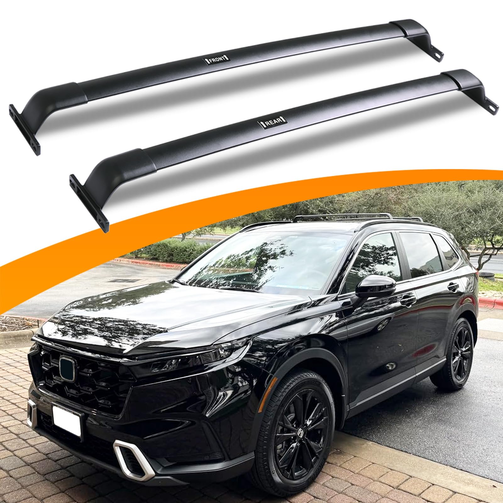 Snailfly All-Aluminum Roof Rack Cross Bars Fit for 2023-2026 Honda CR-V CRV & Hybrid with Factory Side Rails, No-Drill Aerodynam