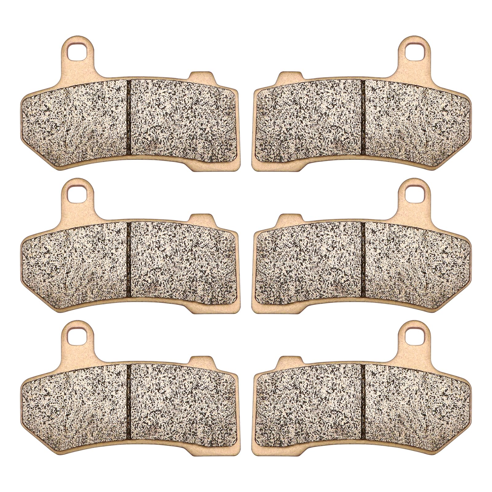Sintered Front & Rear Brake Pads for Harley Davidson FLHR Road King FLHX Street Glide Road Glide FLHTCU Ultra Classic Electra Gl