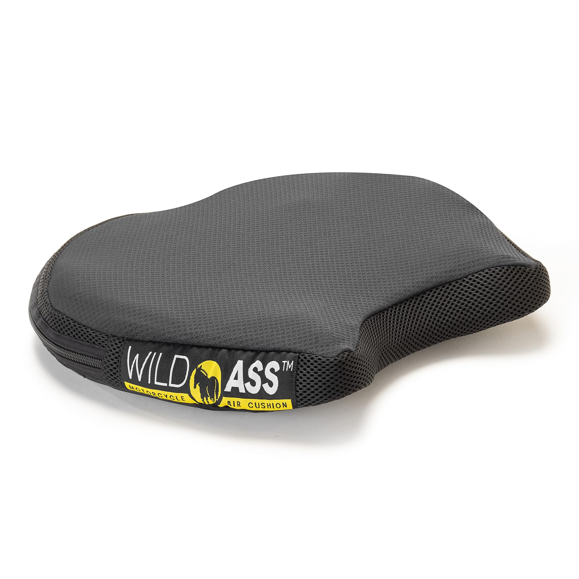 Wild Ass Motorcycle Air Gel Smart-Lite Pad - Ergonomic Universal Fitting Air Adjusting Cushion with Straps - Ultimate Rider Comf