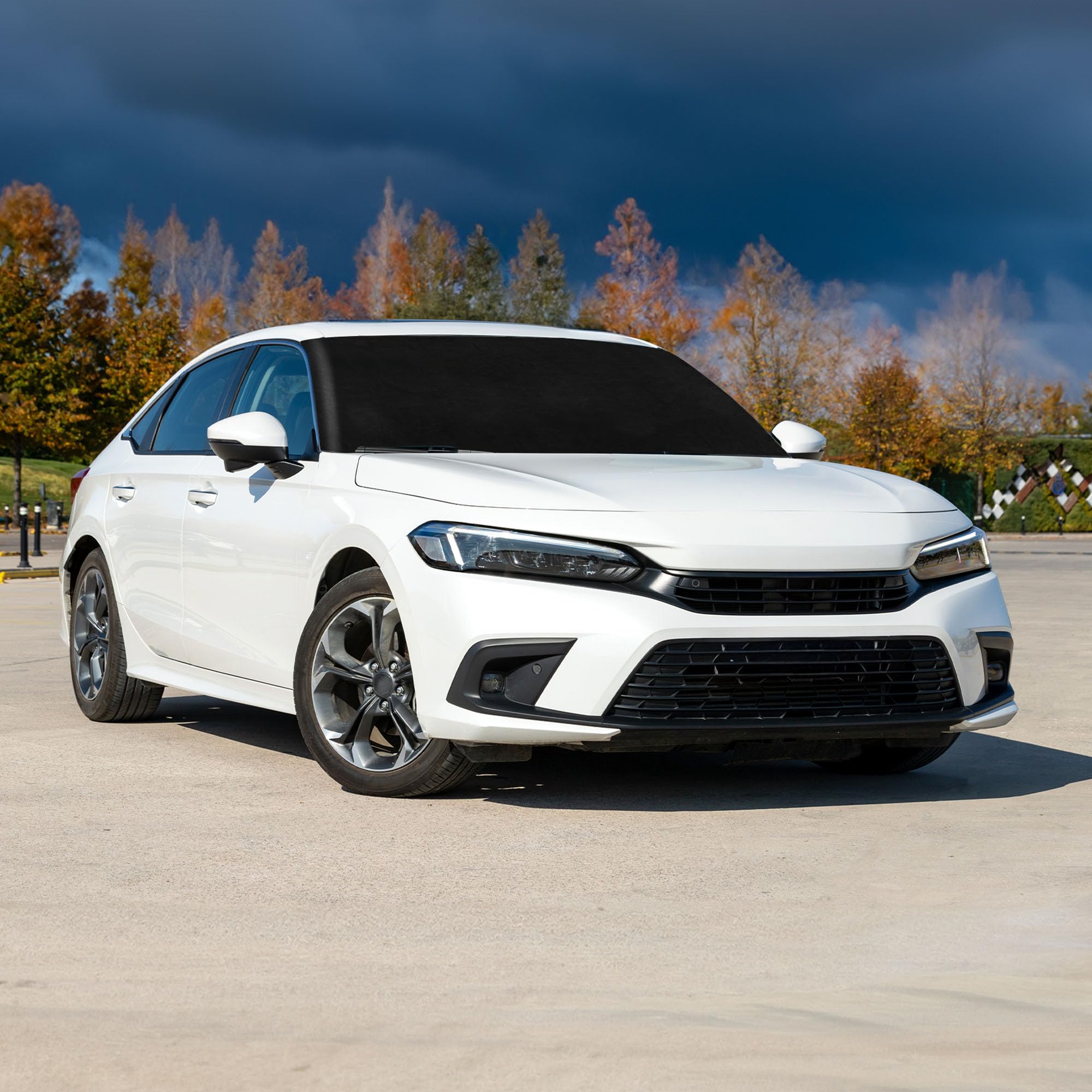 Camco 45401 Vinyl Tow Car Windshield Protector (Black)