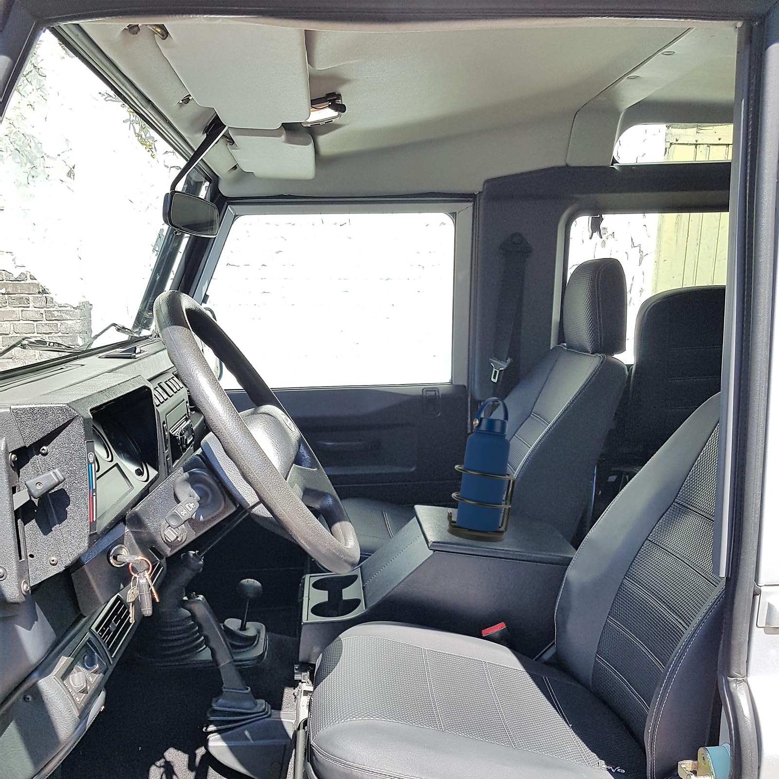 Magnetic Cup Holder,Heavy Duty Metal Drink Holder, 3.46 Inch / 8.8 Cm Strong Magnetic Base,Bottle Holder For Refrigerator/Treadm