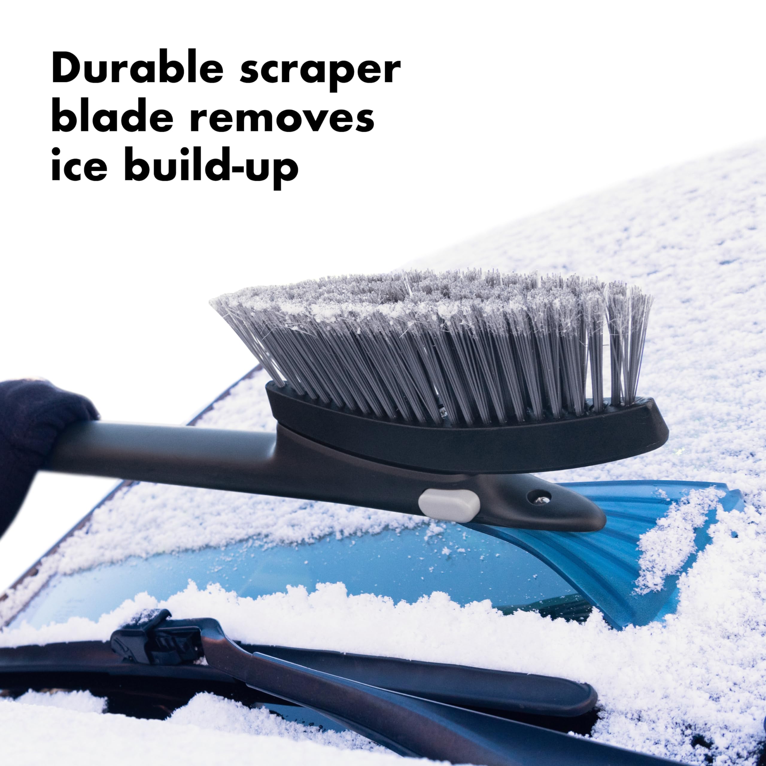 Oxo Good Grips Extendable Twister Snow Brush With Ice Scraper