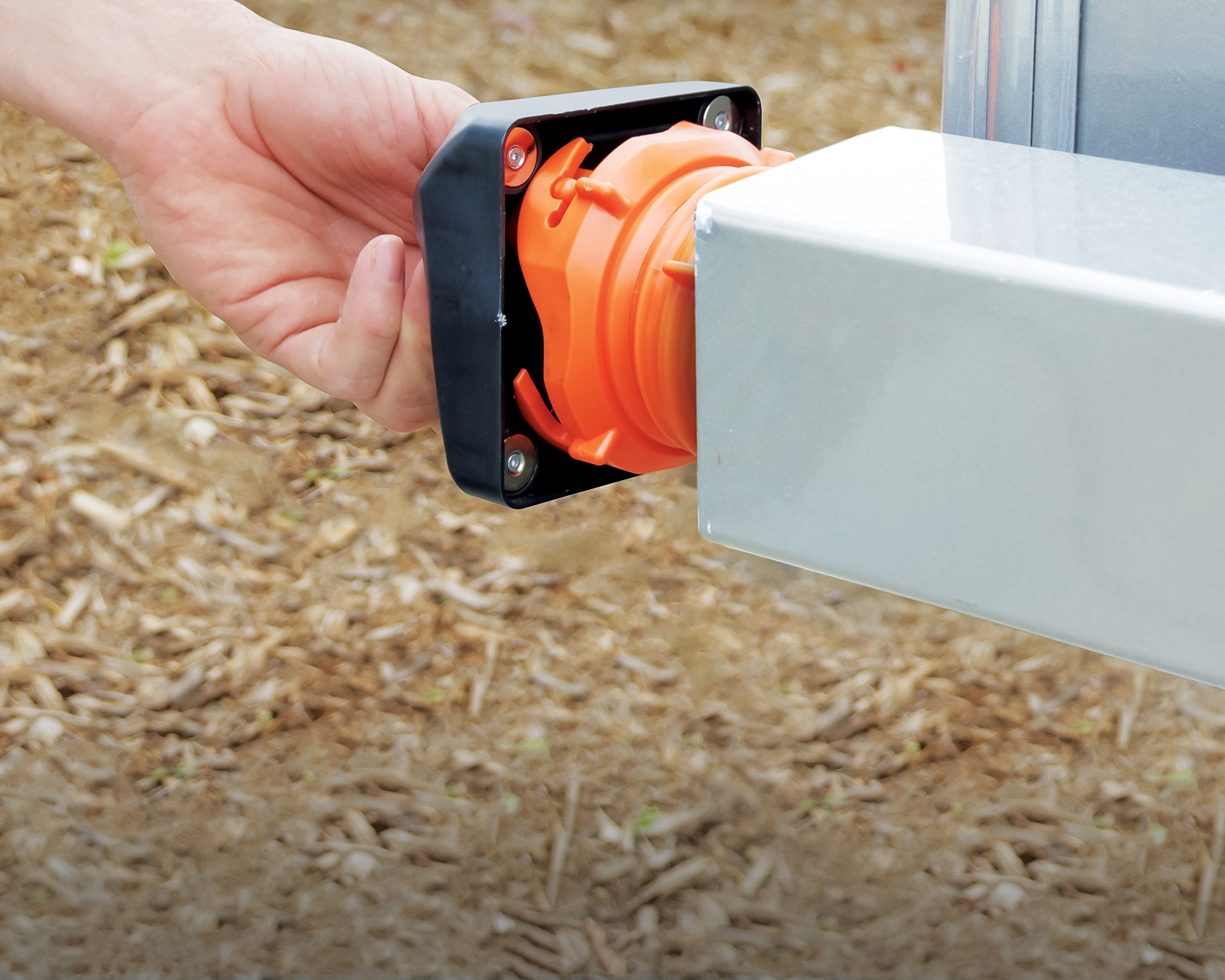 Camco 40310, Magnetic RV Bumper Cap | Features Heavy-Duty Neodymium Magnets, Small Airflow Vent Holes, and Includes a Bonus No-I