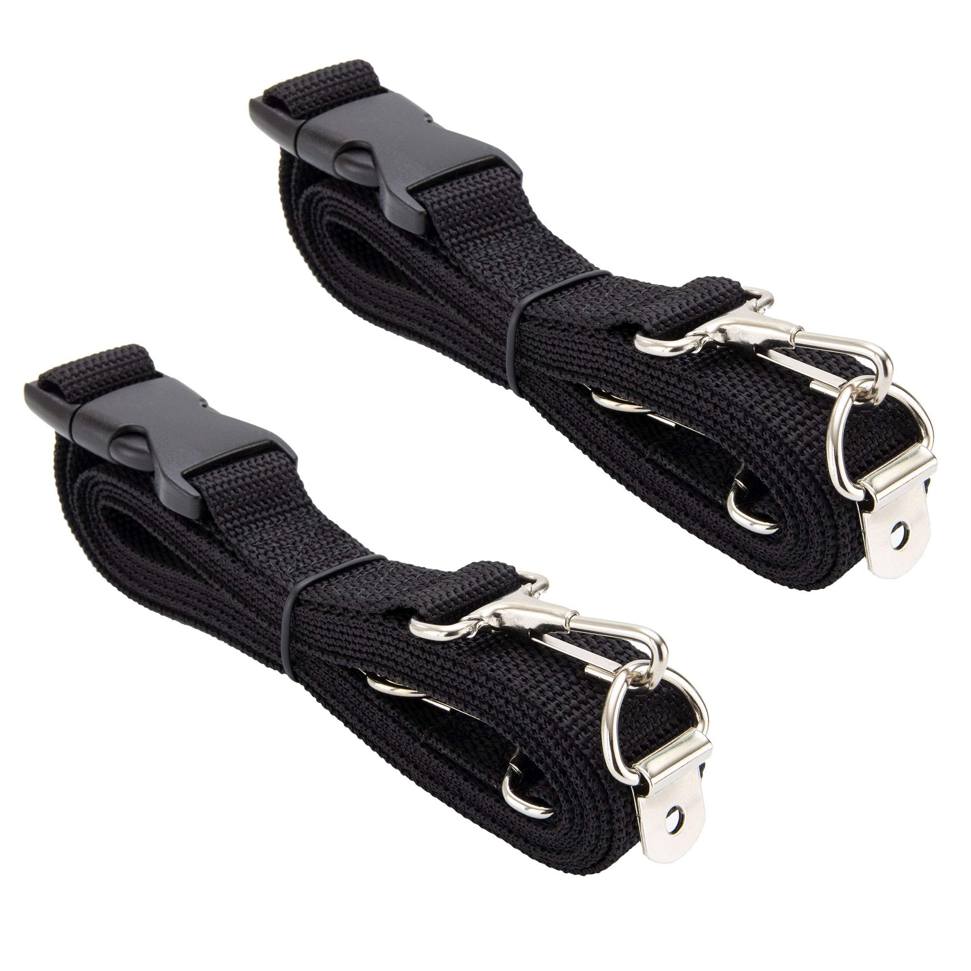 Recpro Rv Furniture Tie-Down Straps - 86'' Hook & D-Ring Included (2 Pack)