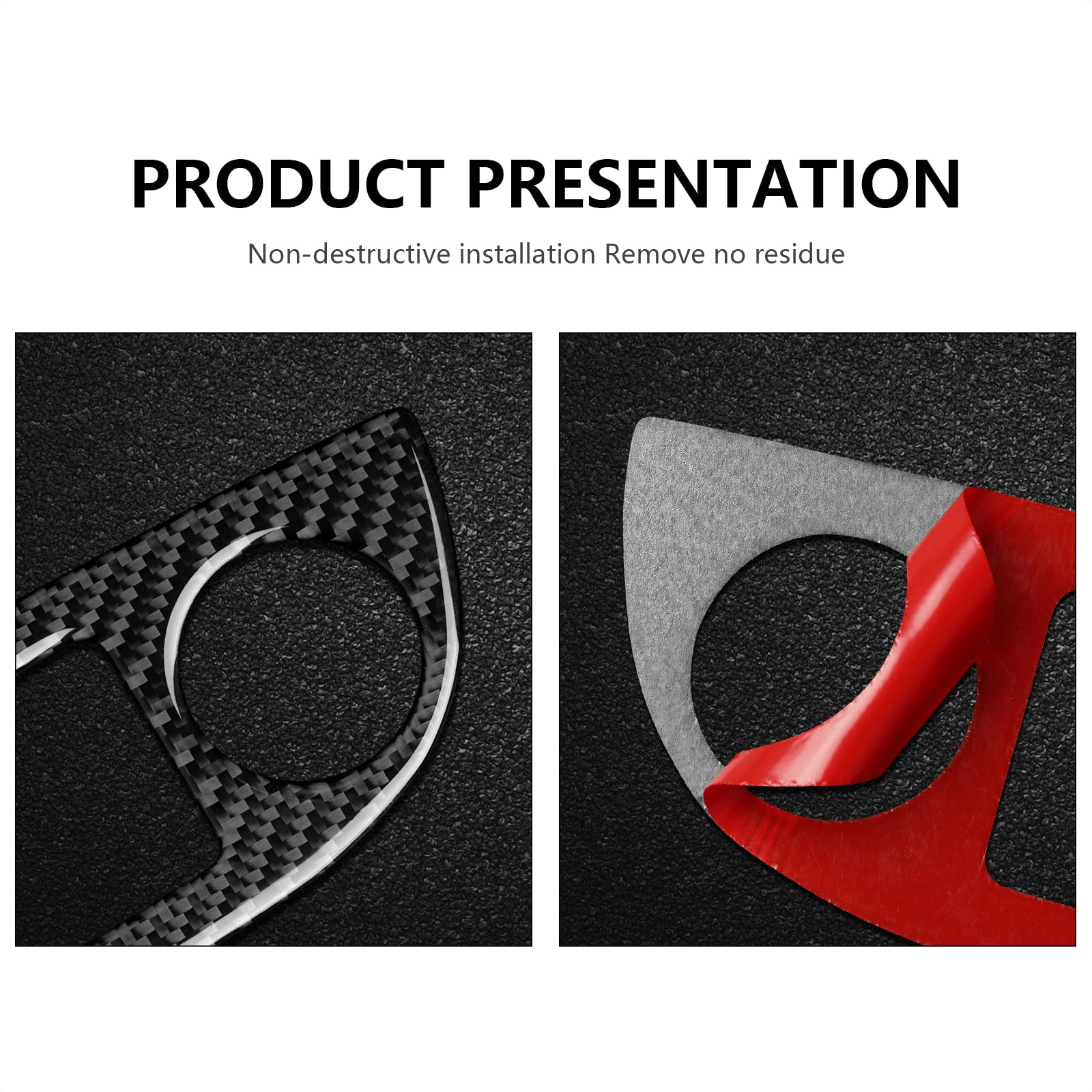 Car Window Lift Trim Switch Control Sticker Carbon Fiber Decal Trim Cover Fits For Alfa Romeo Giulia 2016-2025 Accessories - Ste