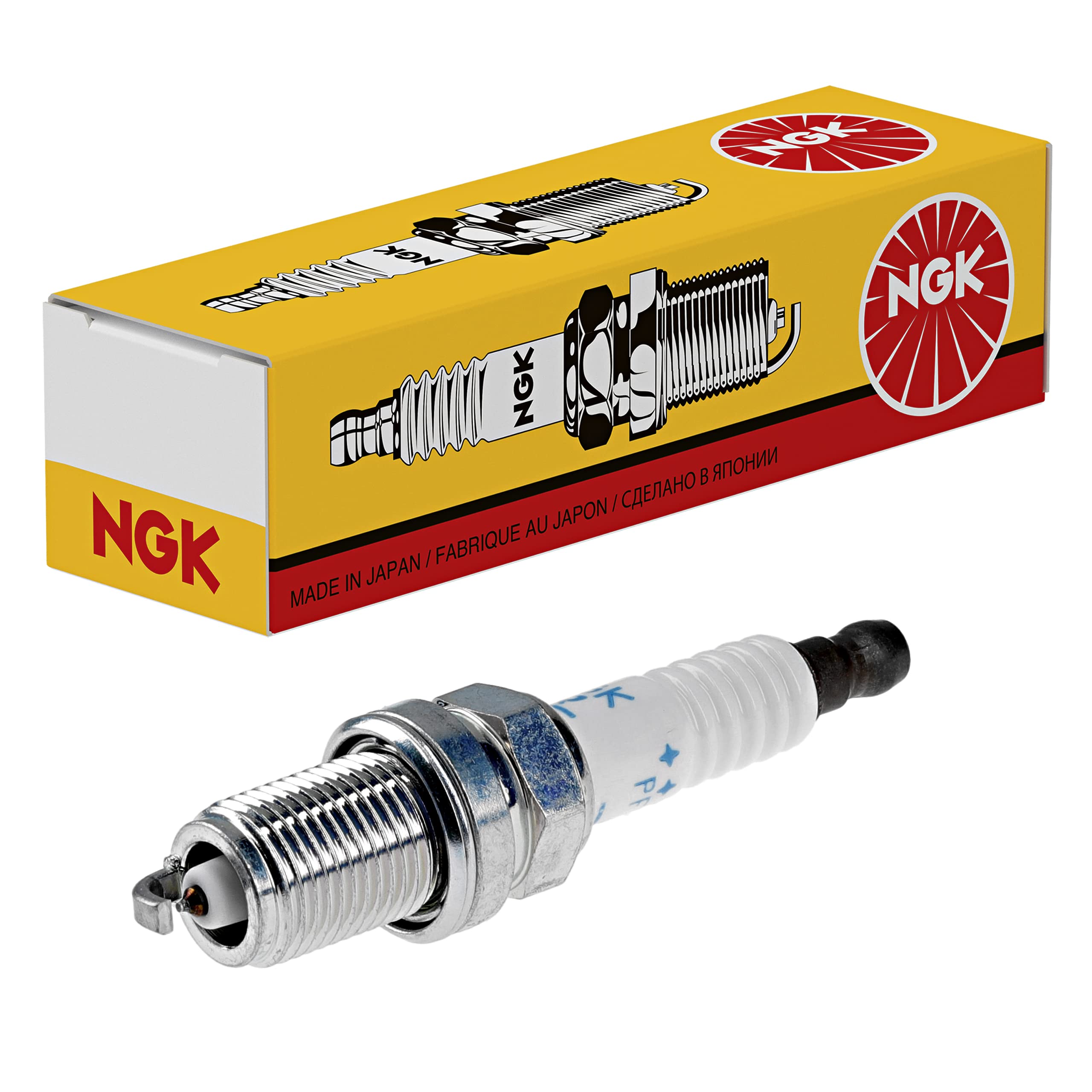 NGK (6458) PFR6Q Laser Platinum Spark Plug, Pack of 1