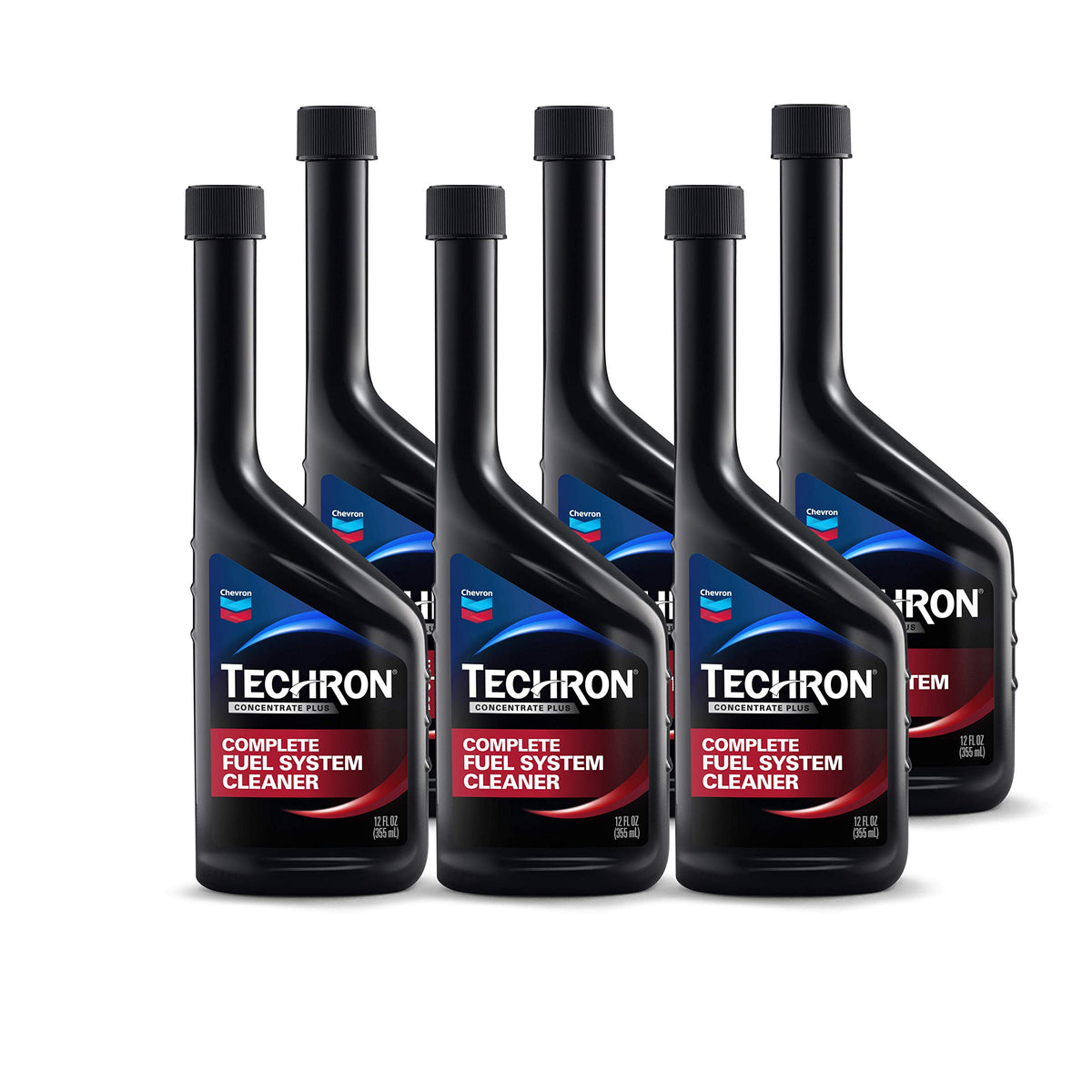 Chevron 67740-Case Techron Concentrate Plus Fuel System Cleaner - 12 Oz. (Pack Of 6)