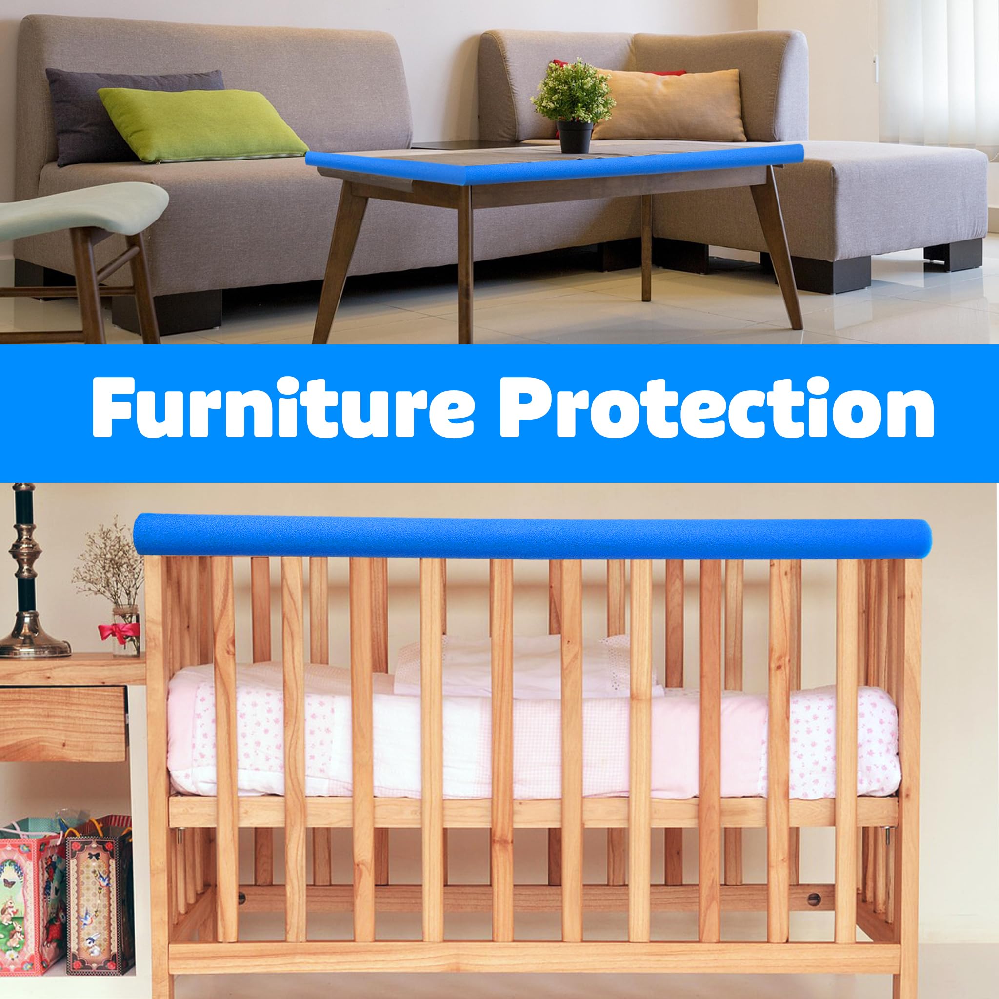 Clamp Foam For Padding Or Bumper - 4 Pack Lime