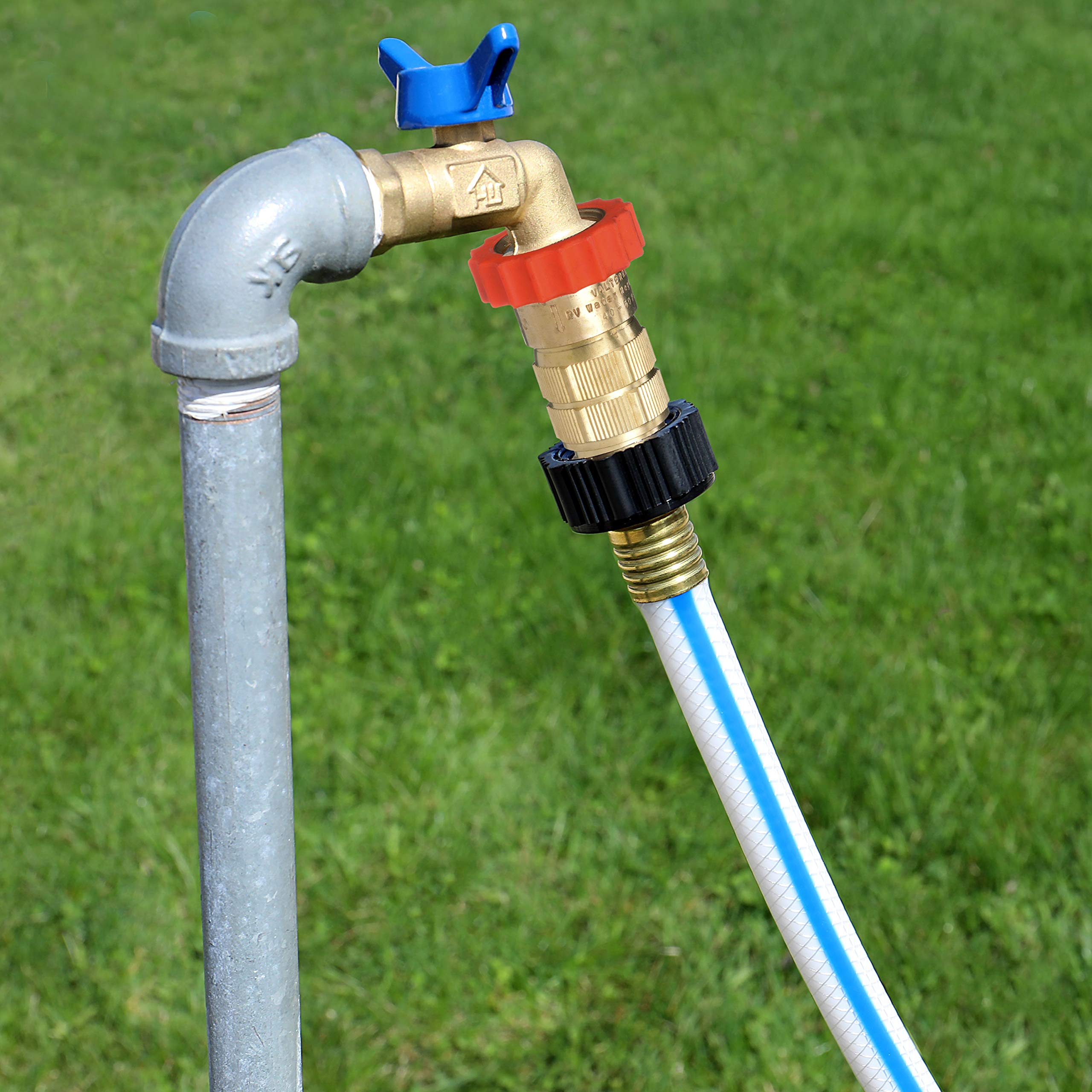 Valterra Rv Water Regulator, Lead-Free Brass Water Regulator For Camper, Trailer, Rv Plumbing System, 40-50 Psi