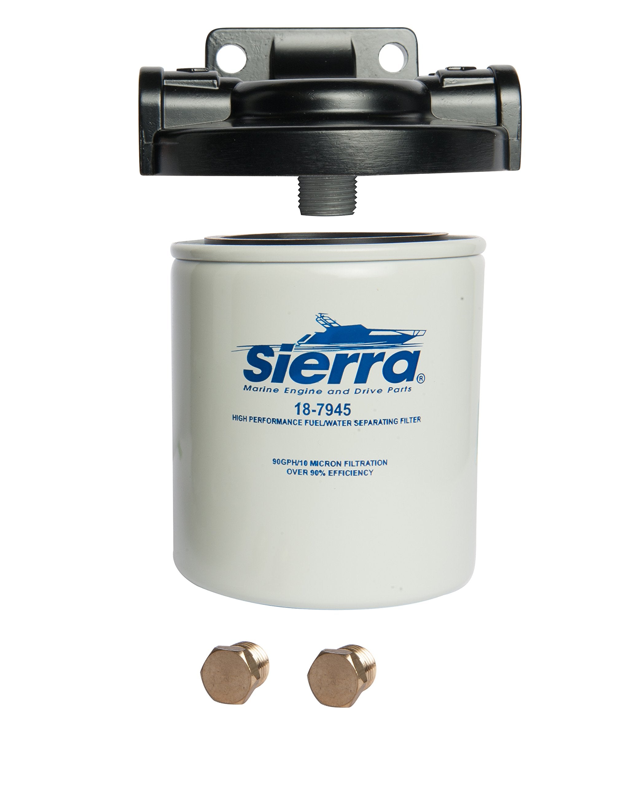 Sierra 18-7982-2 10 Micron Marine Fuel Filter Kit for Fuel Injected Engine