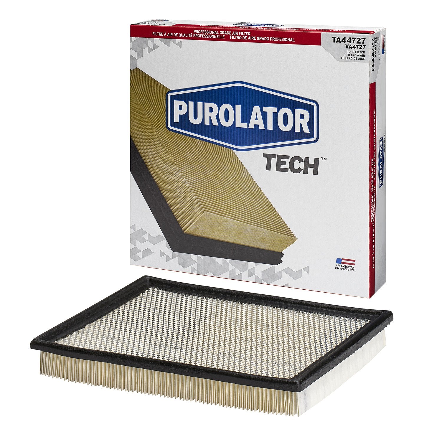 Purolator TA44727 PurolatorTECH Air Filter Compatible With 2005-2019 Nissan Frontier, 2004-2015 TITAN, 2005-2012 Pathfinder, 200