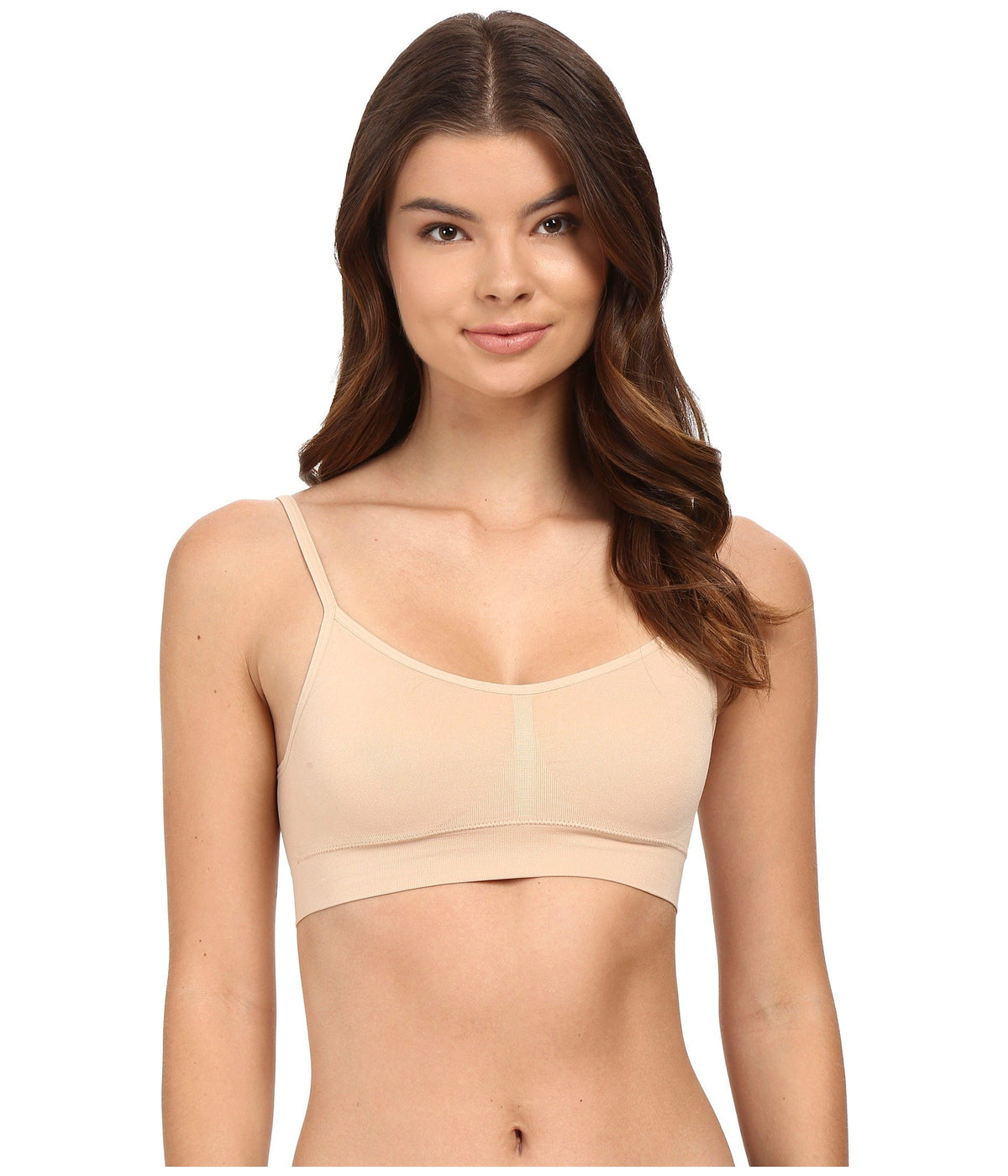 Jockey Womens Bra Modern Micro Seamfree Cami Strap Bralette, Light, S