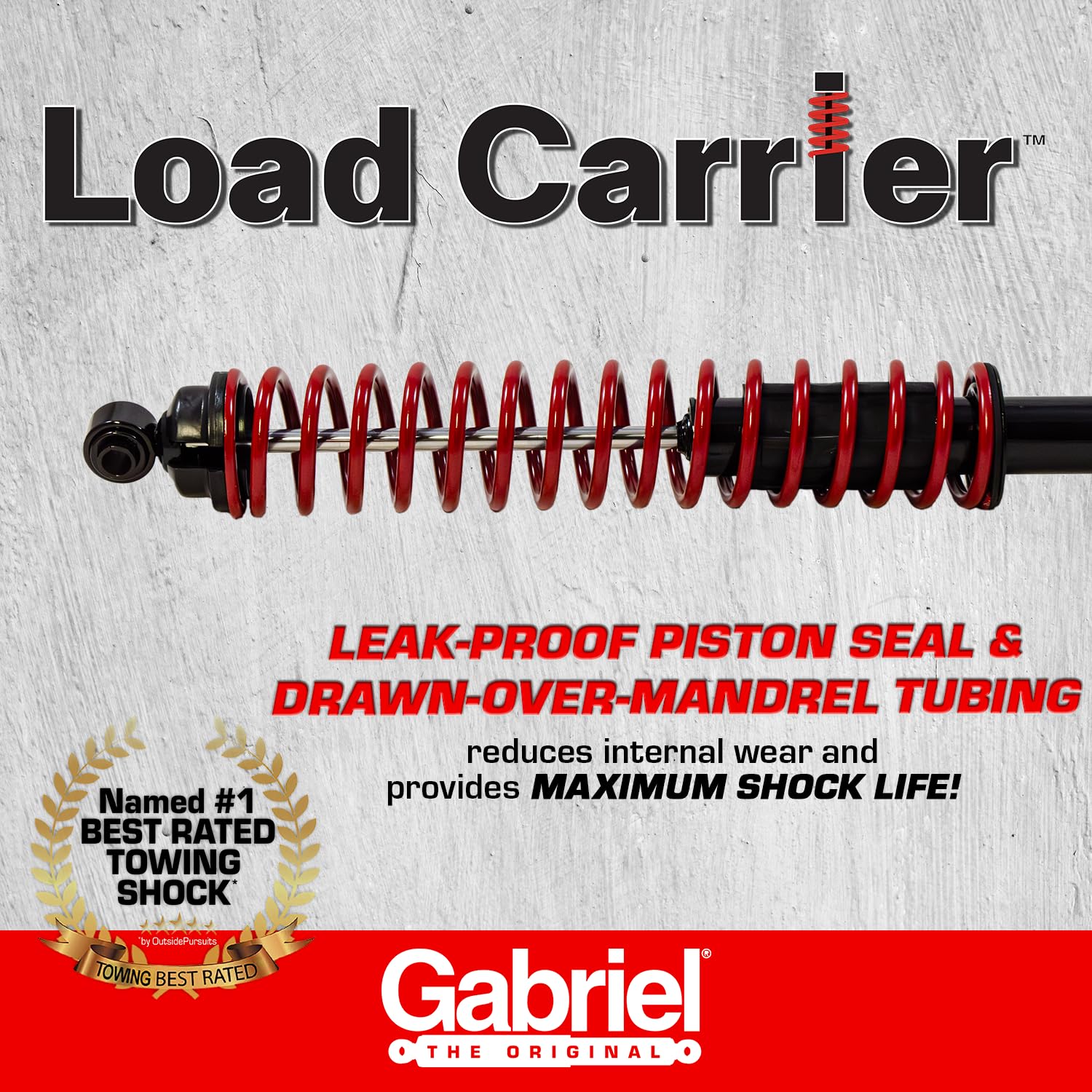 Gabriel 34052 Load Carrier Front Towing Shock Absorbers with Coil Springs for select models Dodge, Plymouth - (1 Pair)