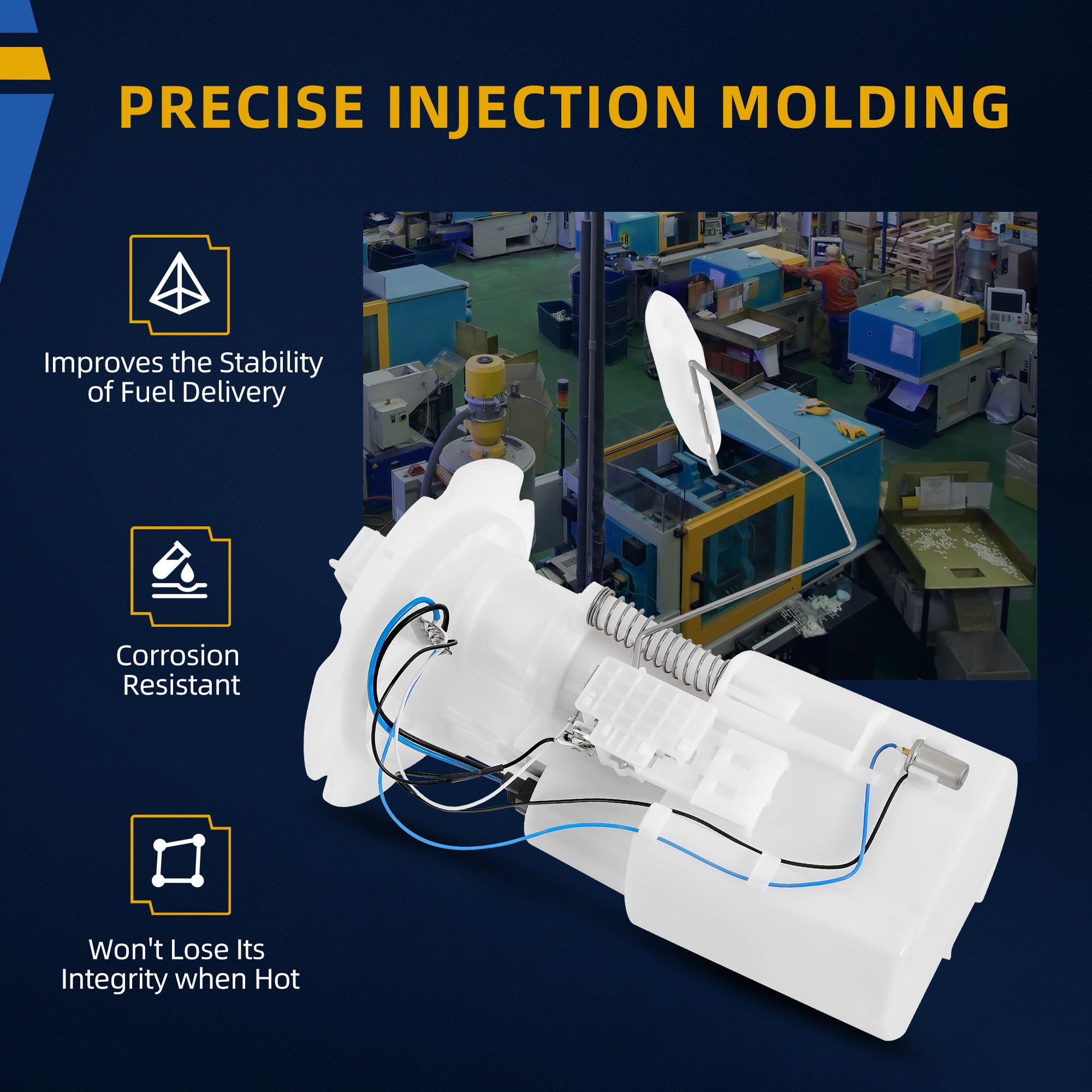 DWVO Fuel Pump Compatible with 2004 2005 2006 Infiniti G35 V6 3.5L, 2003 2004 2005 2006 2007 2008 2009 350Z V6 3.5L