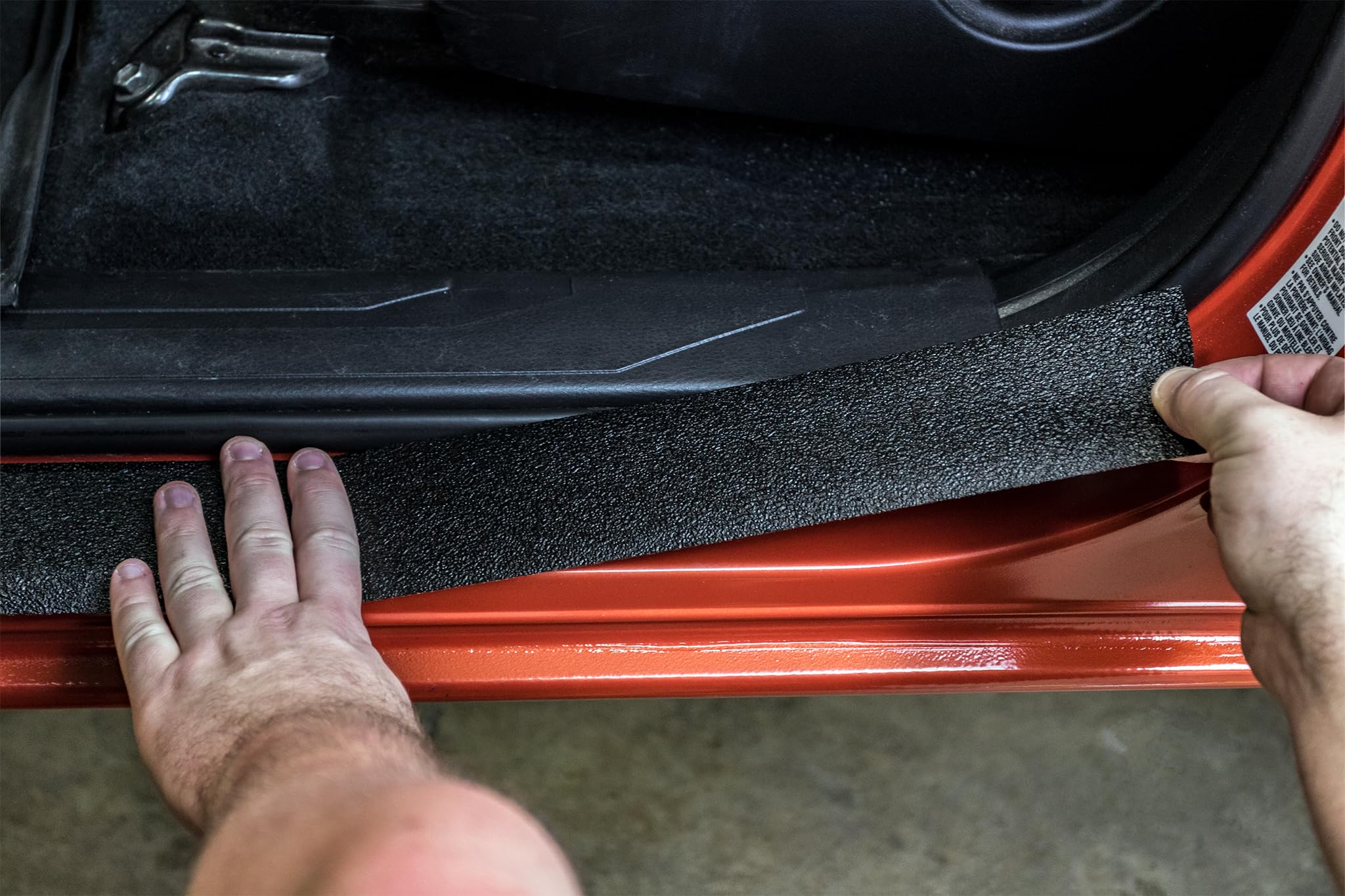 Xpel Black Universal Door Sill Guard (60'' X 2.75'') Paint Protection Film Kit