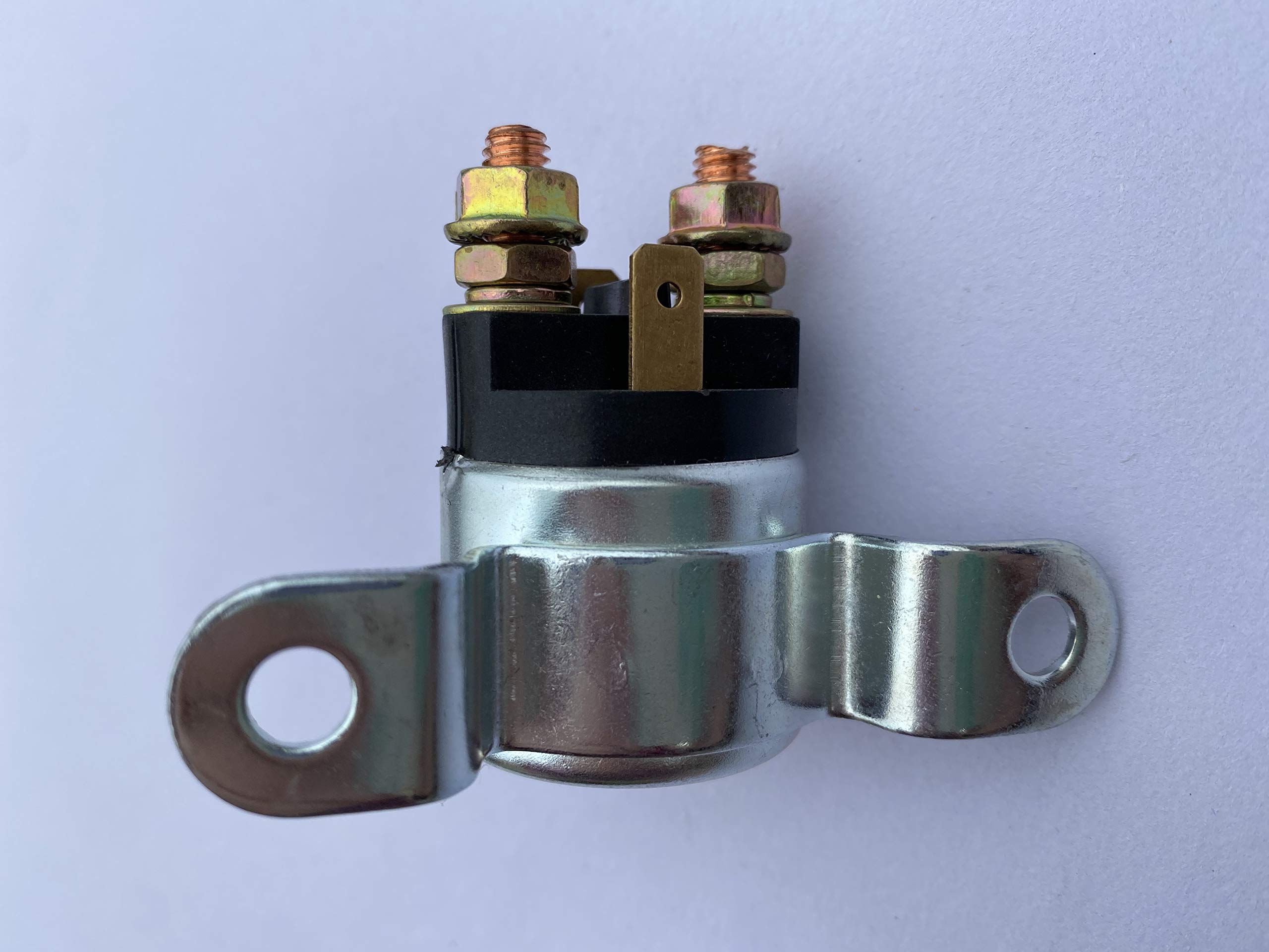 Shibeiparts Starter Solenoid Relay Fits For Can Am Bombardier Atv Utv Renegade Outlander 330 400 500 650 800 1000 Replace#182800-3760,182800-4050, 710001364,515176011,710000111,710000252,Silver