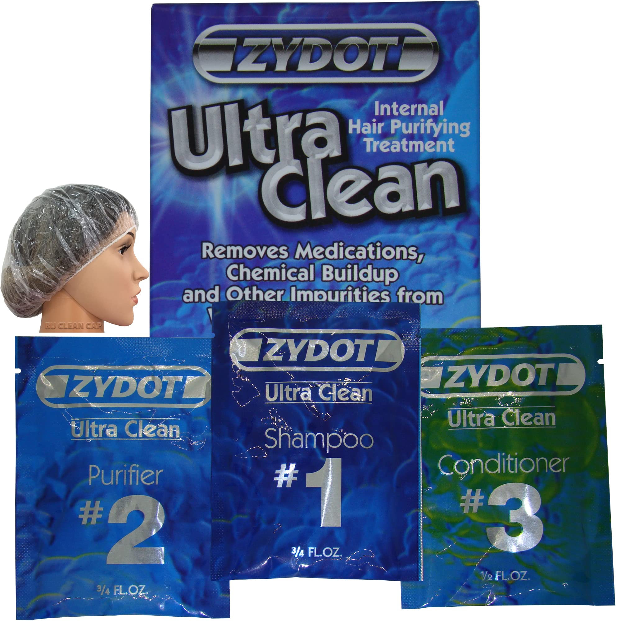 Zydot Ultra Clean Detox Shampoo Kit for Detoxing  Clear And Cleanse Your Hair follicle. Near Instant Cleansing  Toxin Removal And Detox Of Hair Follicle-New